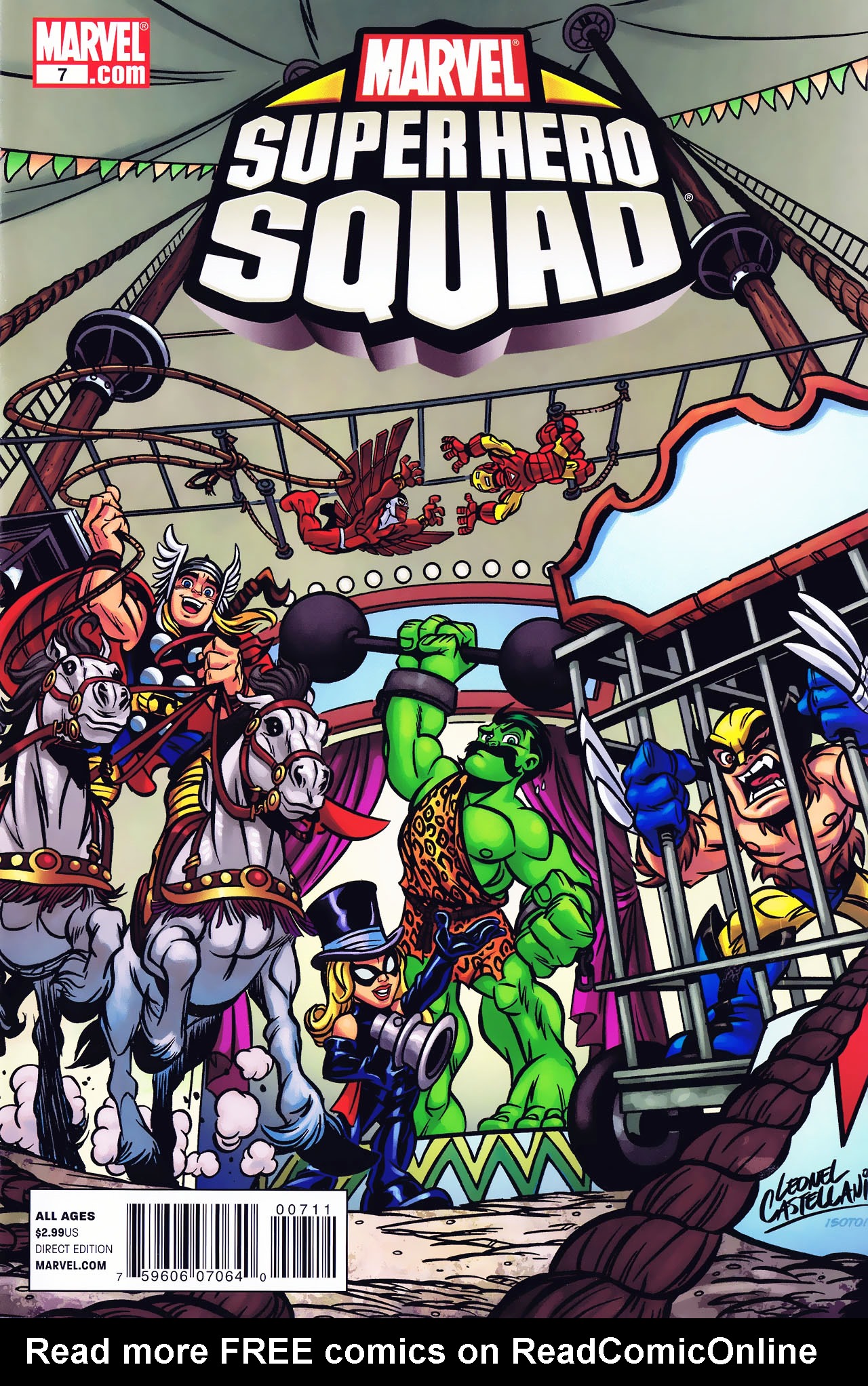 Read online Super Hero Squad comic -  Issue #7 - 1