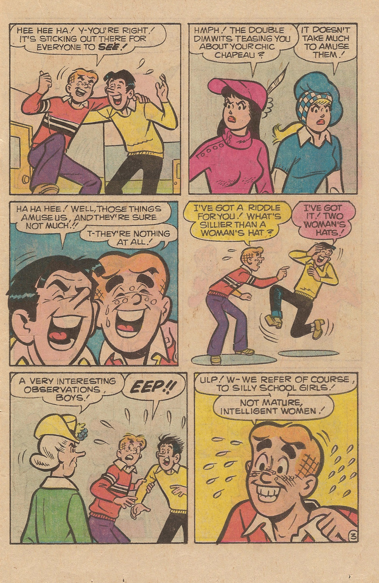 Read online Archie's Girls Betty and Veronica comic -  Issue #260 - 15