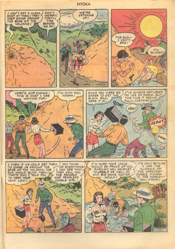 Read online Nyoka the Jungle Girl (1945) comic -  Issue #49 - 49