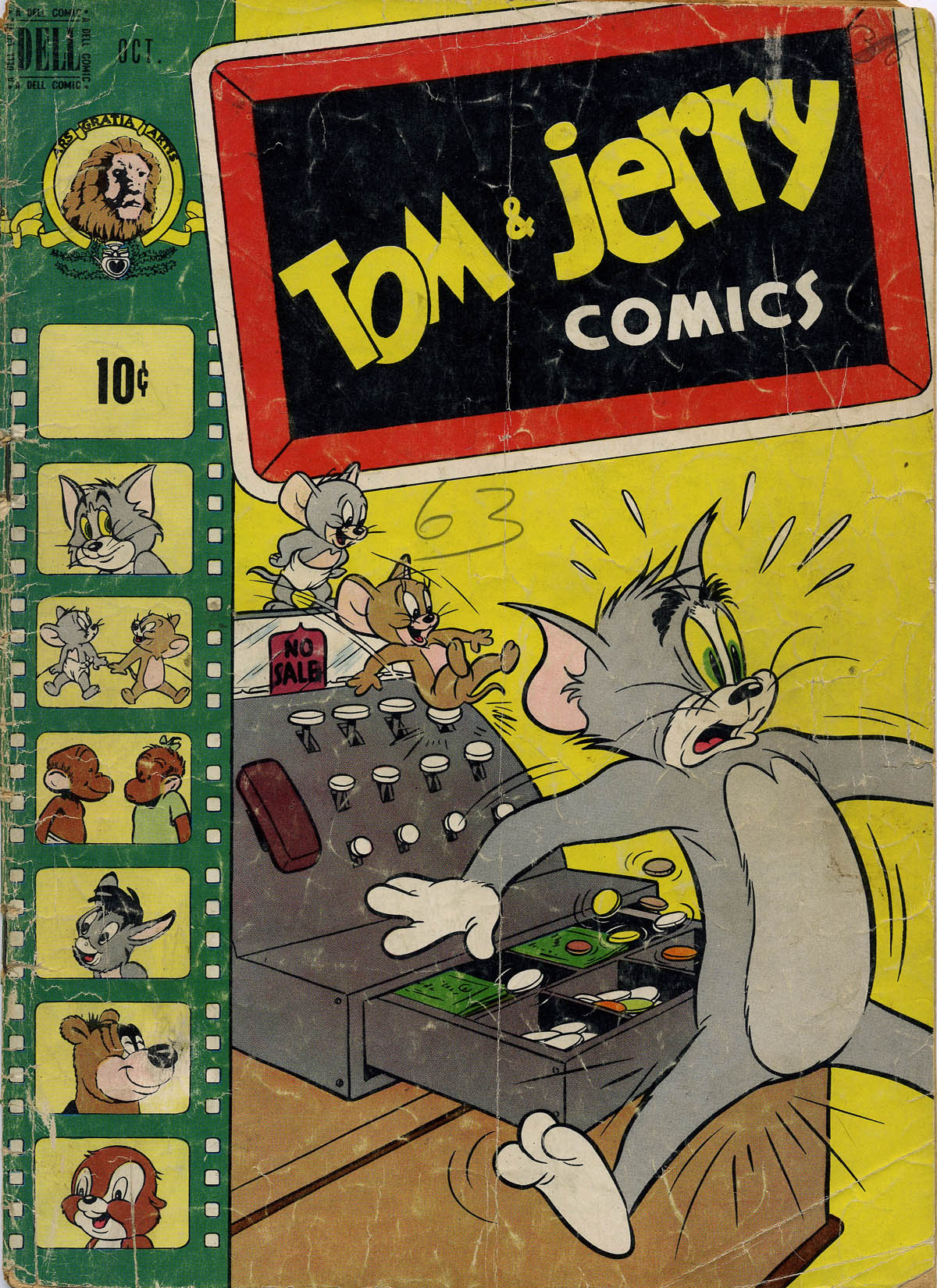 Read online Tom & Jerry Comics comic -  Issue #63 - 2