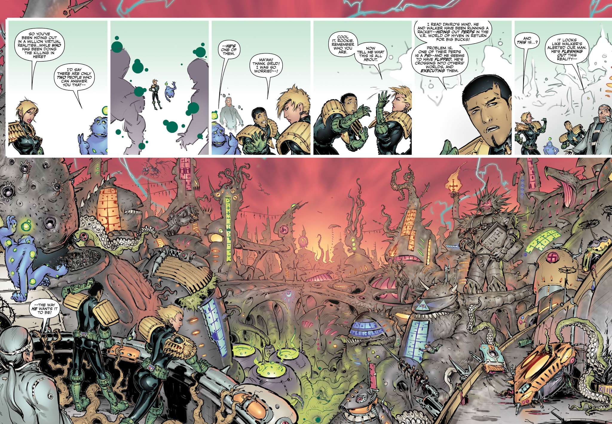 Read online Judge Anderson: The Psi Files comic -  Issue # TPB 5 - 115