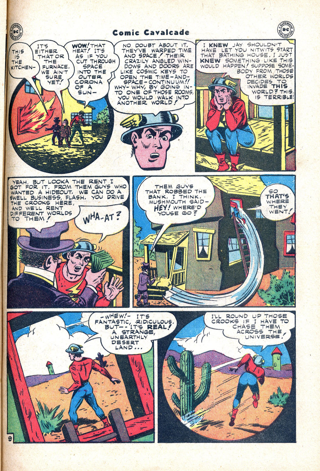 Read online Comic Cavalcade comic -  Issue #14 - 49