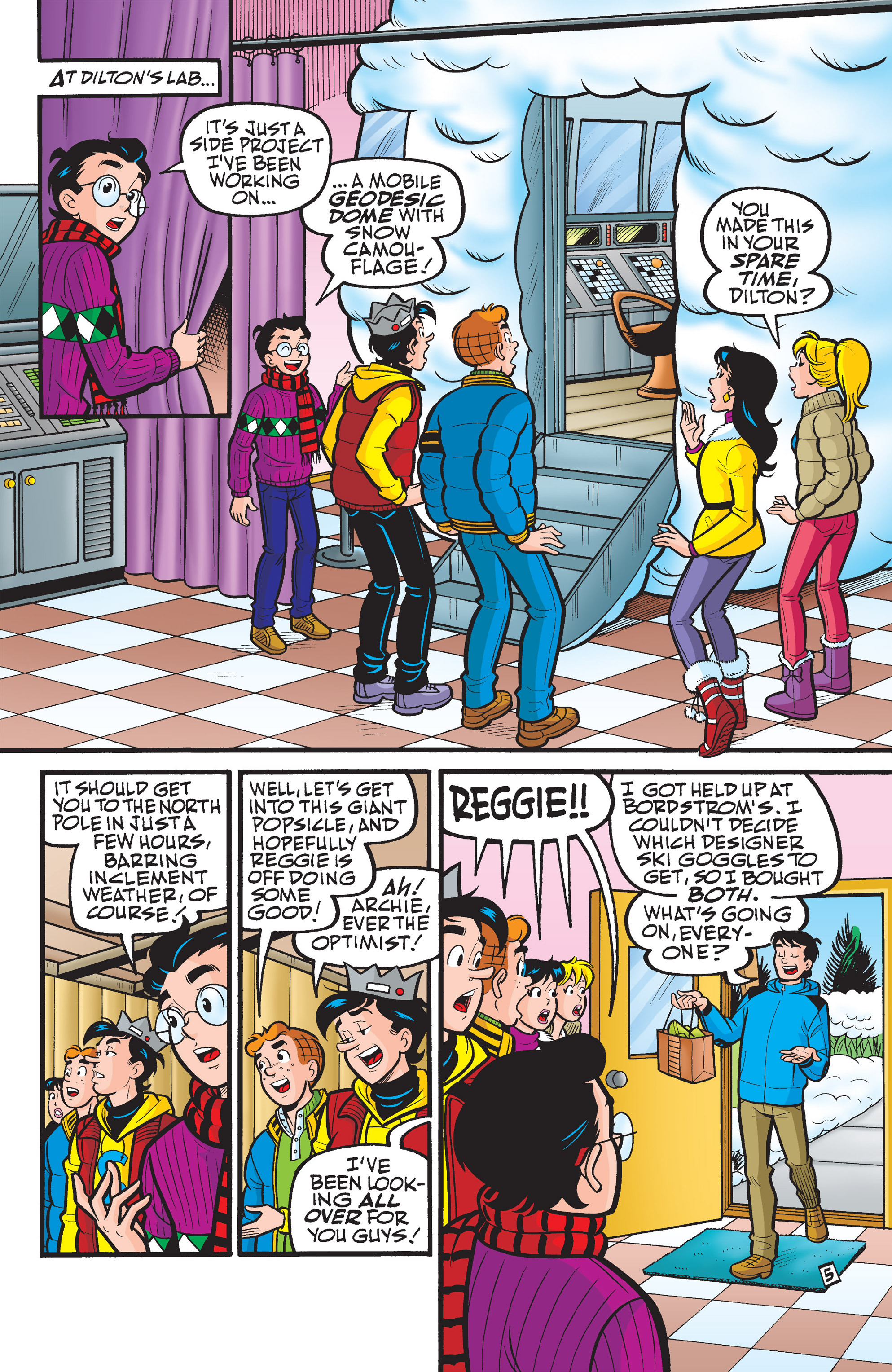 Read online Archie Meets Santa comic -  Issue # TPB - 87