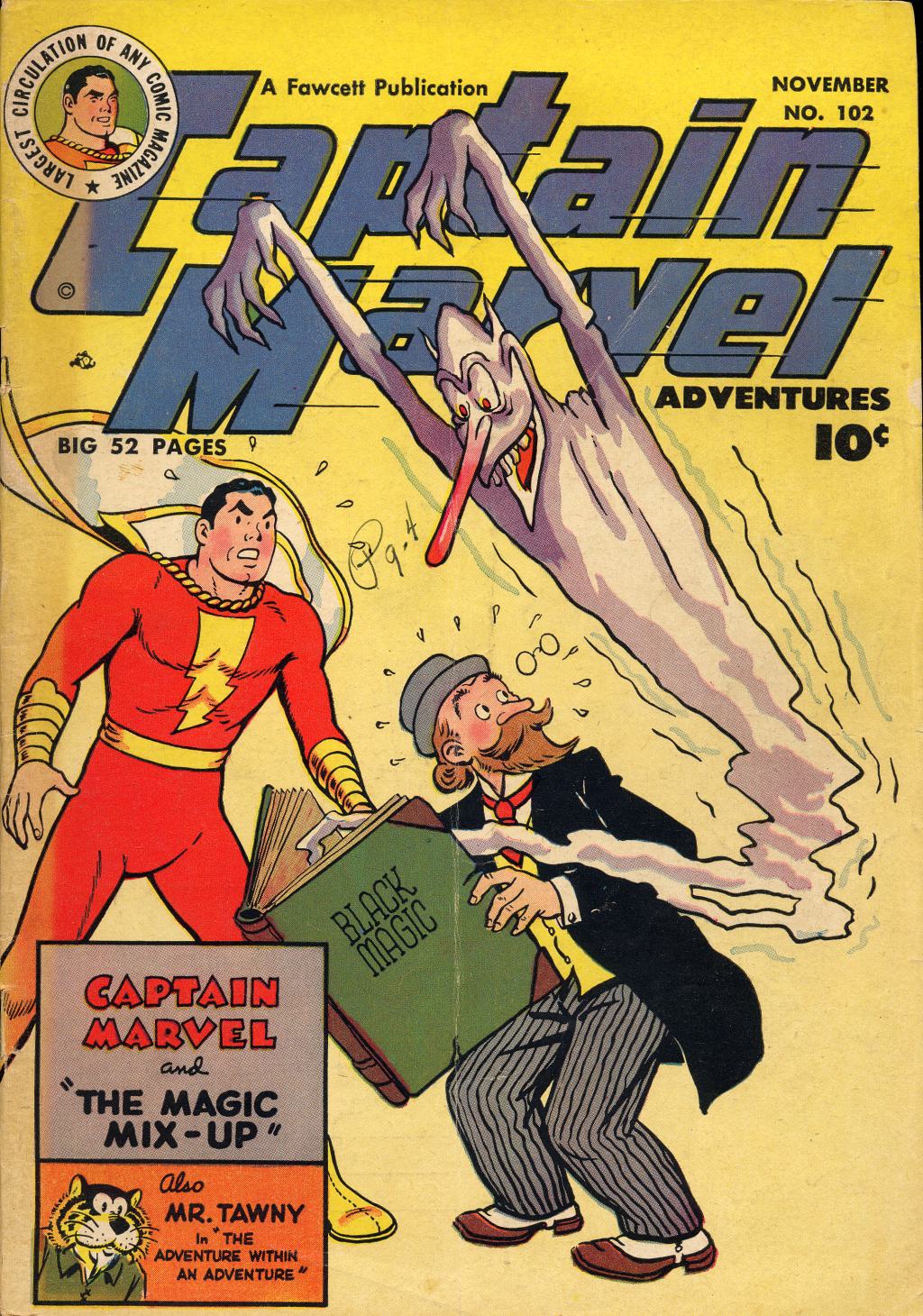 Read online Captain Marvel Adventures comic -  Issue #102 - 1