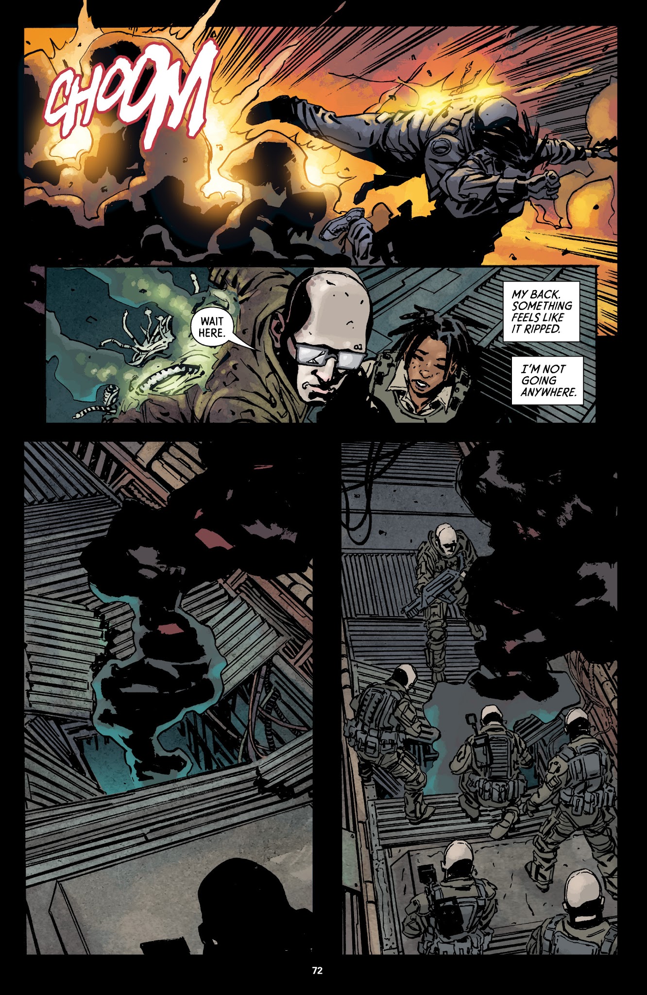 Read online Aliens: Defiance comic -  Issue # _TPB 1 - 71