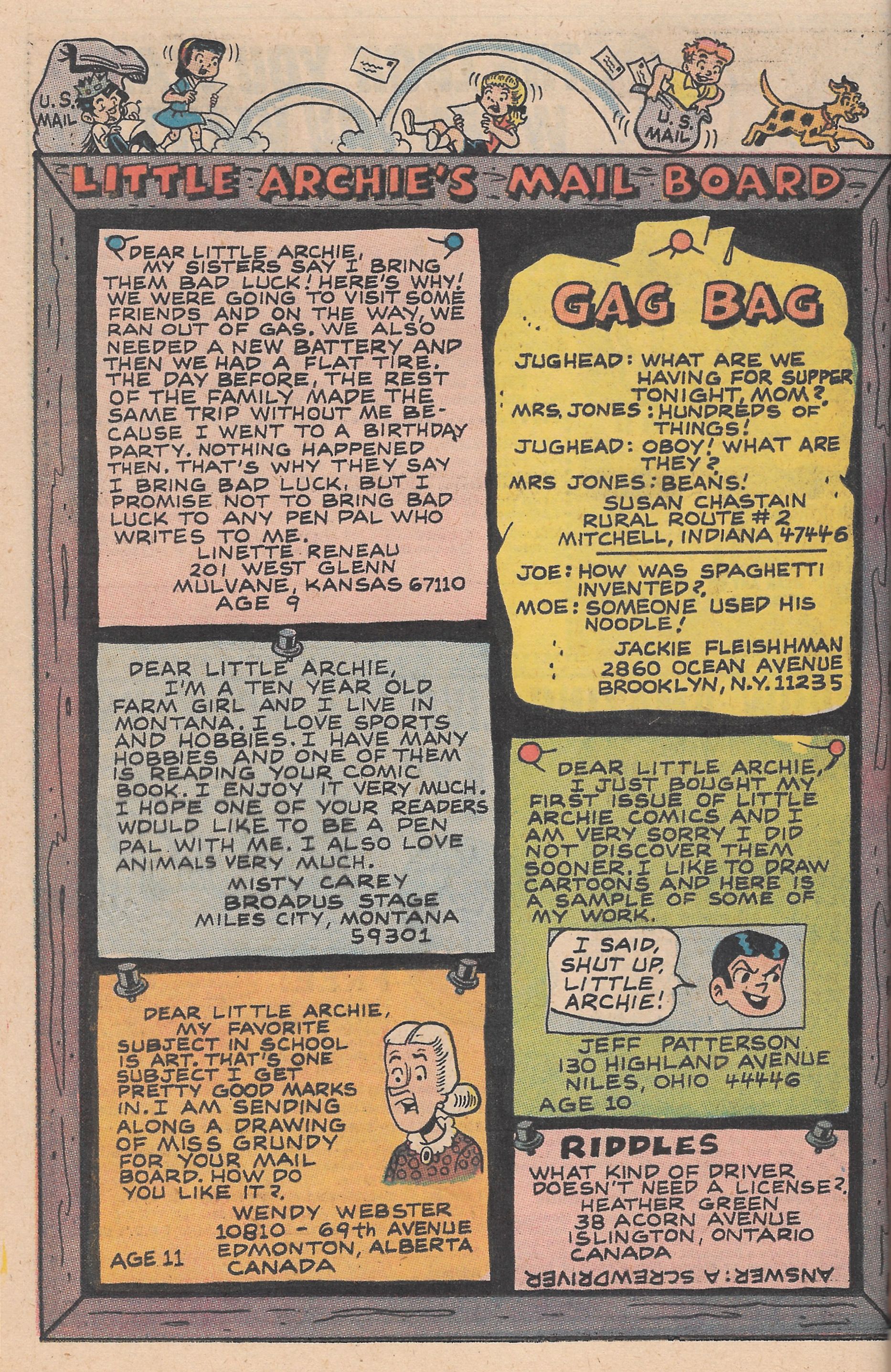 Read online The Adventures of Little Archie comic -  Issue #55 - 36