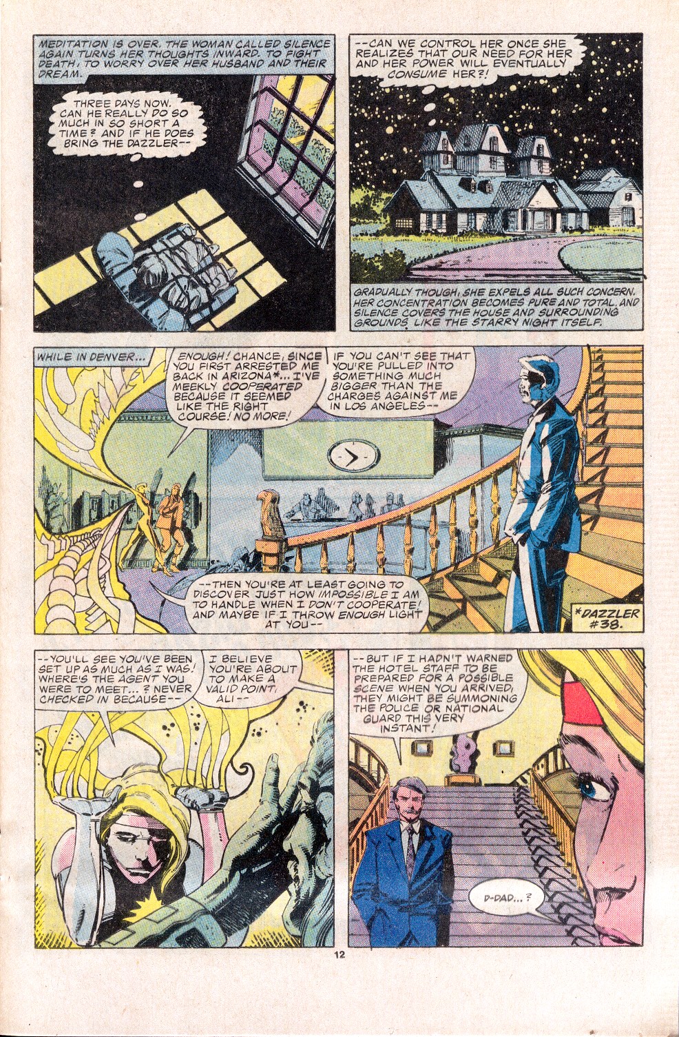 Read online Dazzler (1981) comic -  Issue #41 - 13