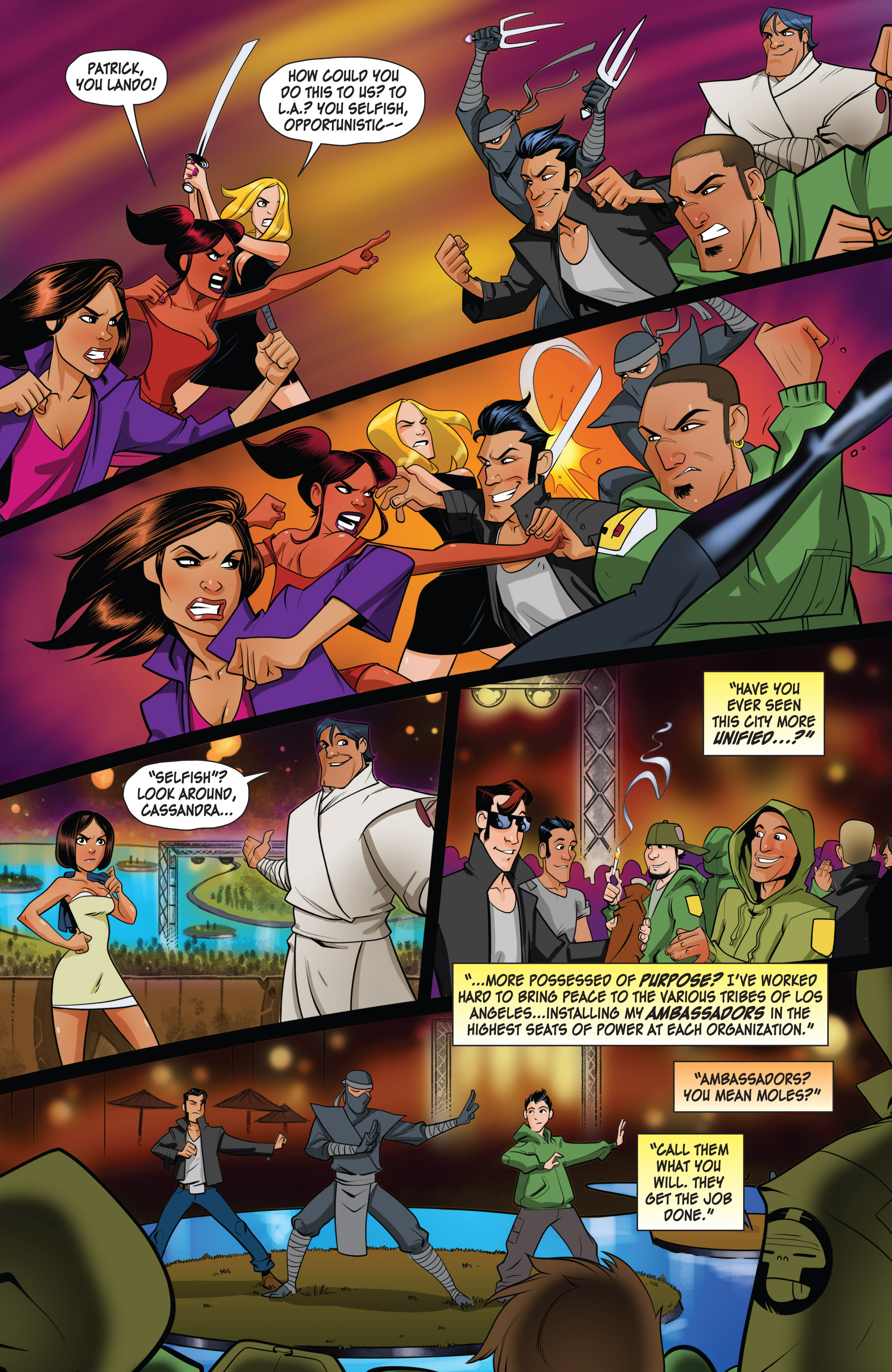 Read online Freelancers comic -  Issue #6 - 5