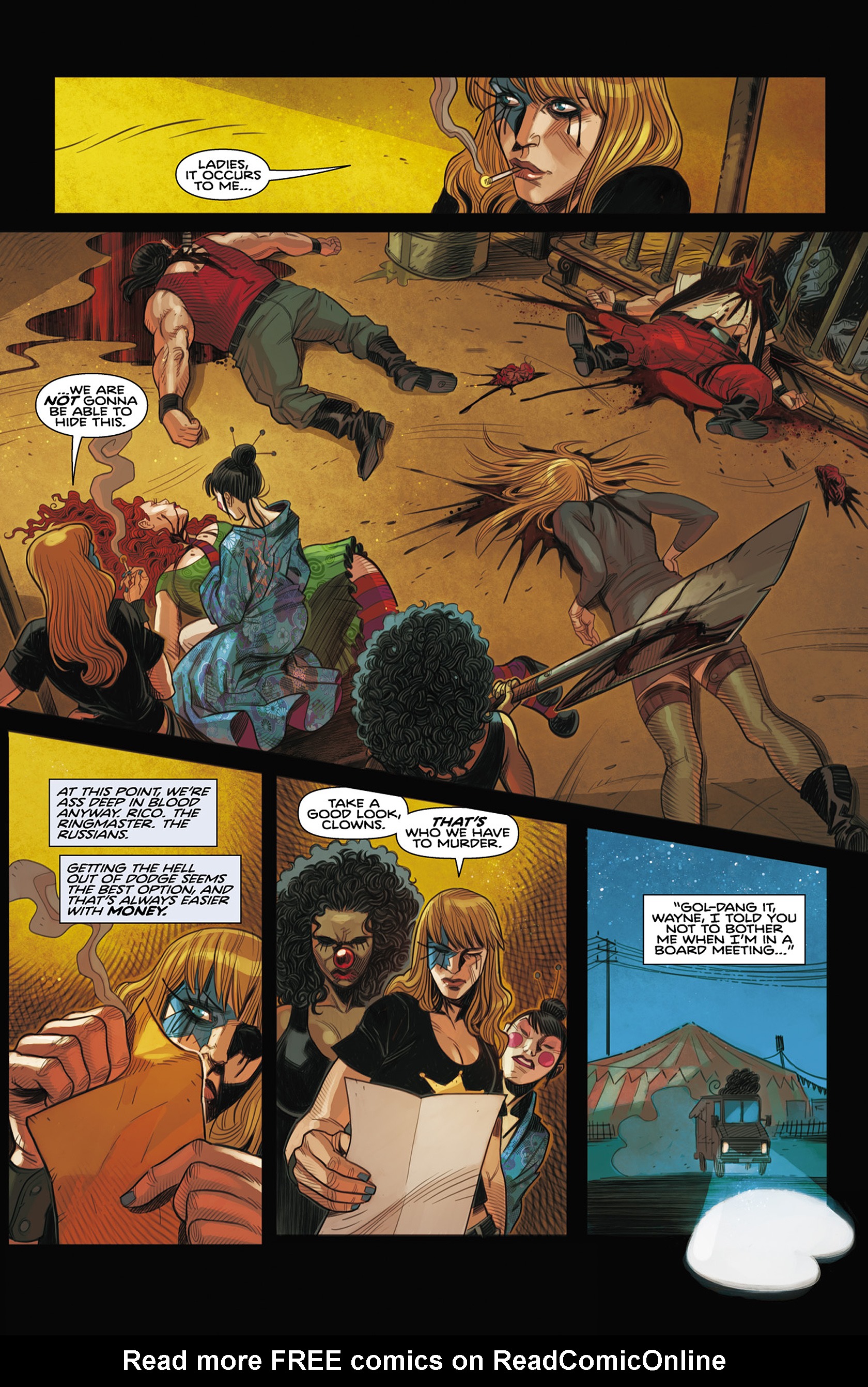 Read online Clown Fatale comic -  Issue #2 - 22
