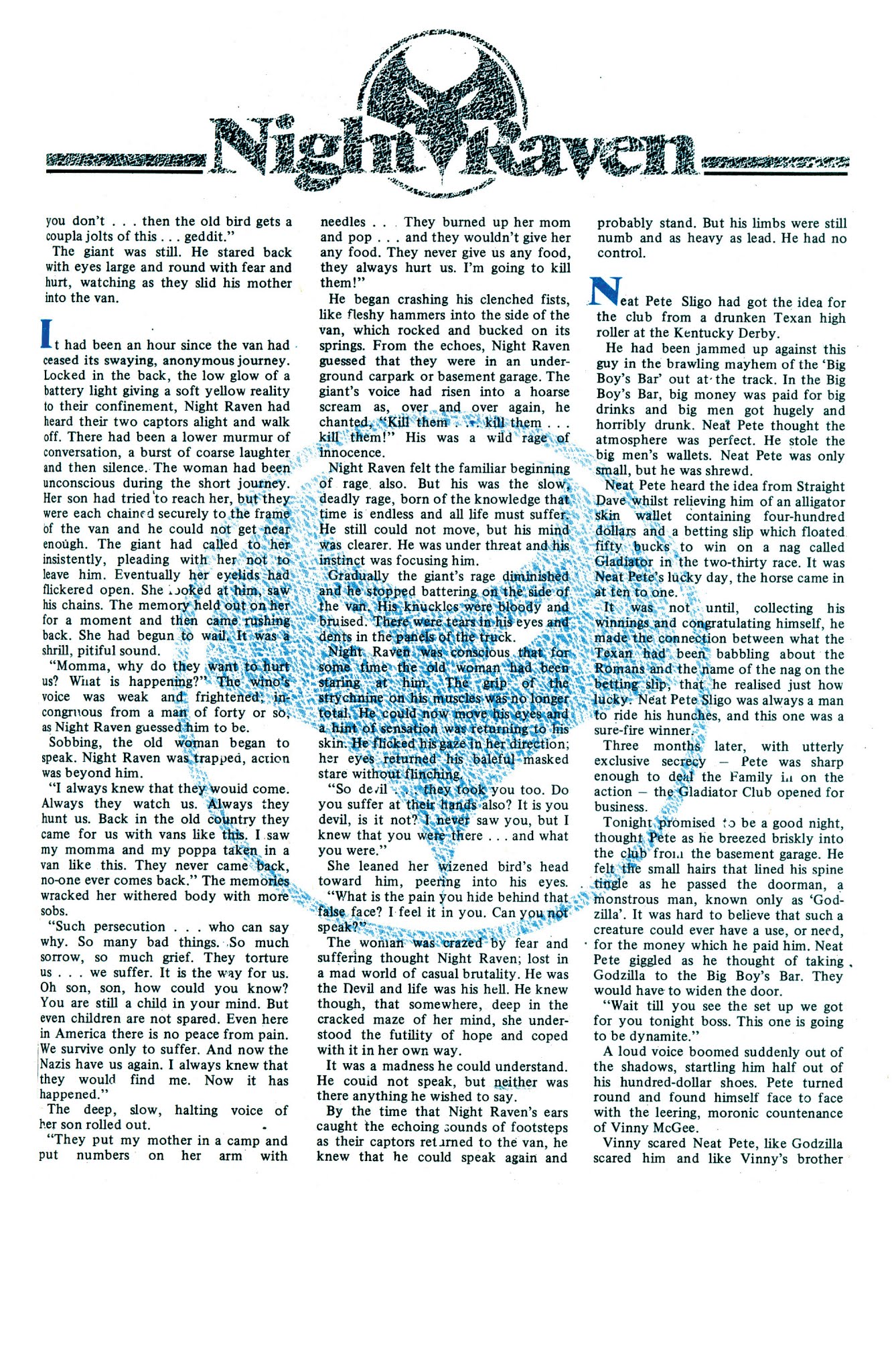 Read online Night Raven: From the Marvel UK Vaults comic -  Issue # TPB (Part 2) - 76