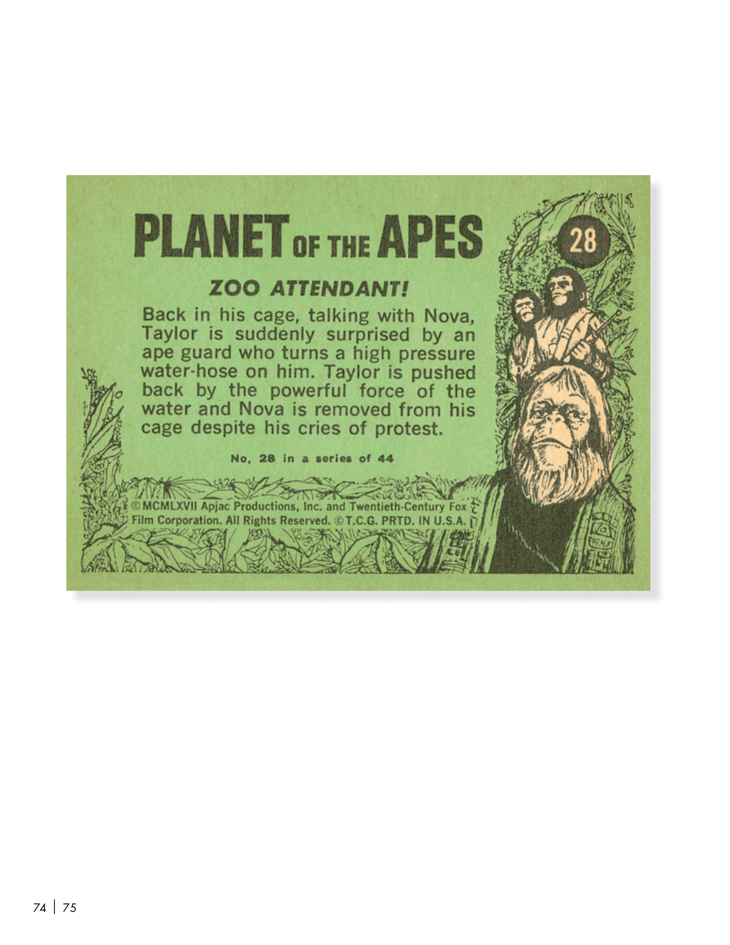 Read online Planet of the Apes: The Original Topps Trading Card Series comic -  Issue # TPB (Part 1) - 79