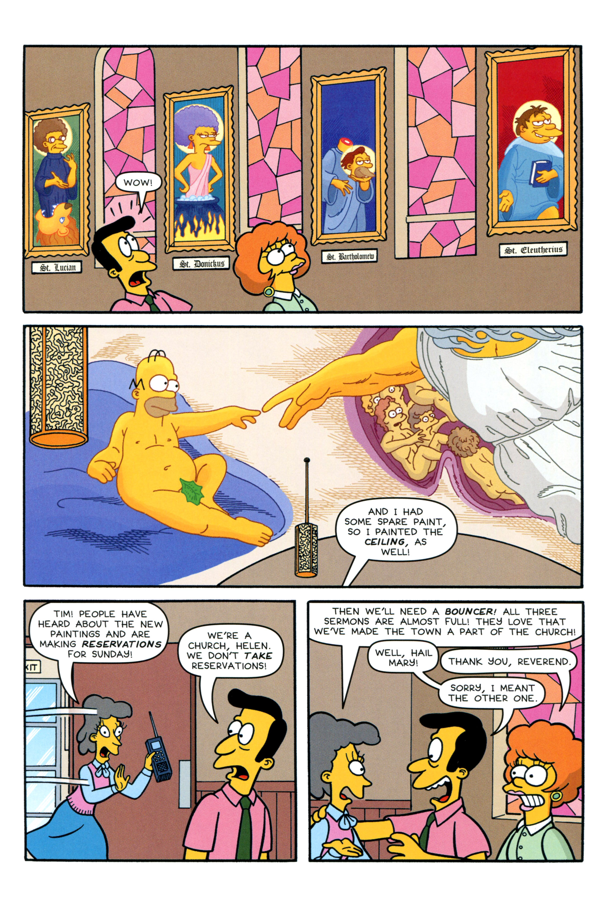 Read online Simpsons Comics comic -  Issue #213 - 17