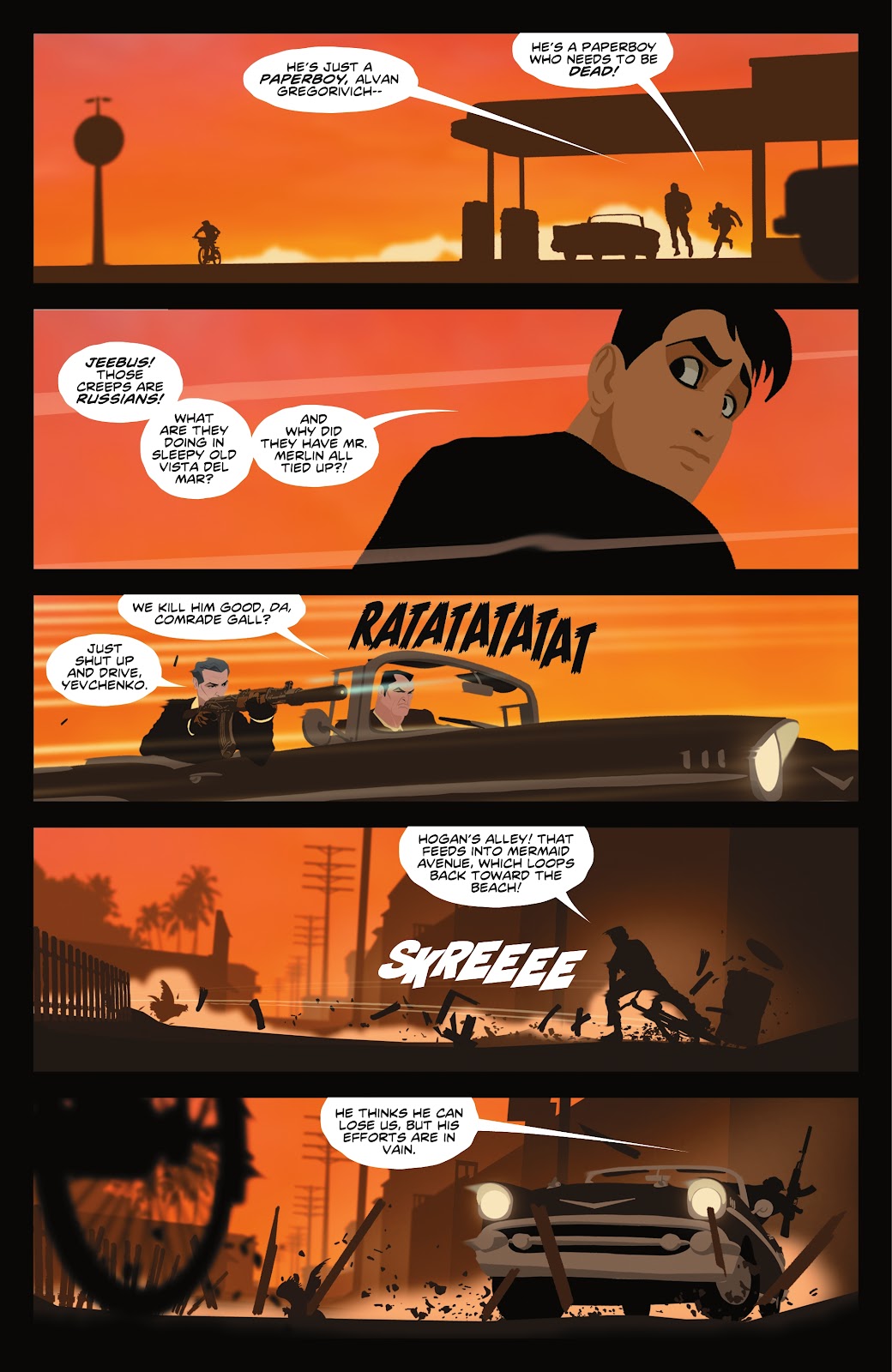 Spy Hunter & Paper Boy issue 1 - Page 12