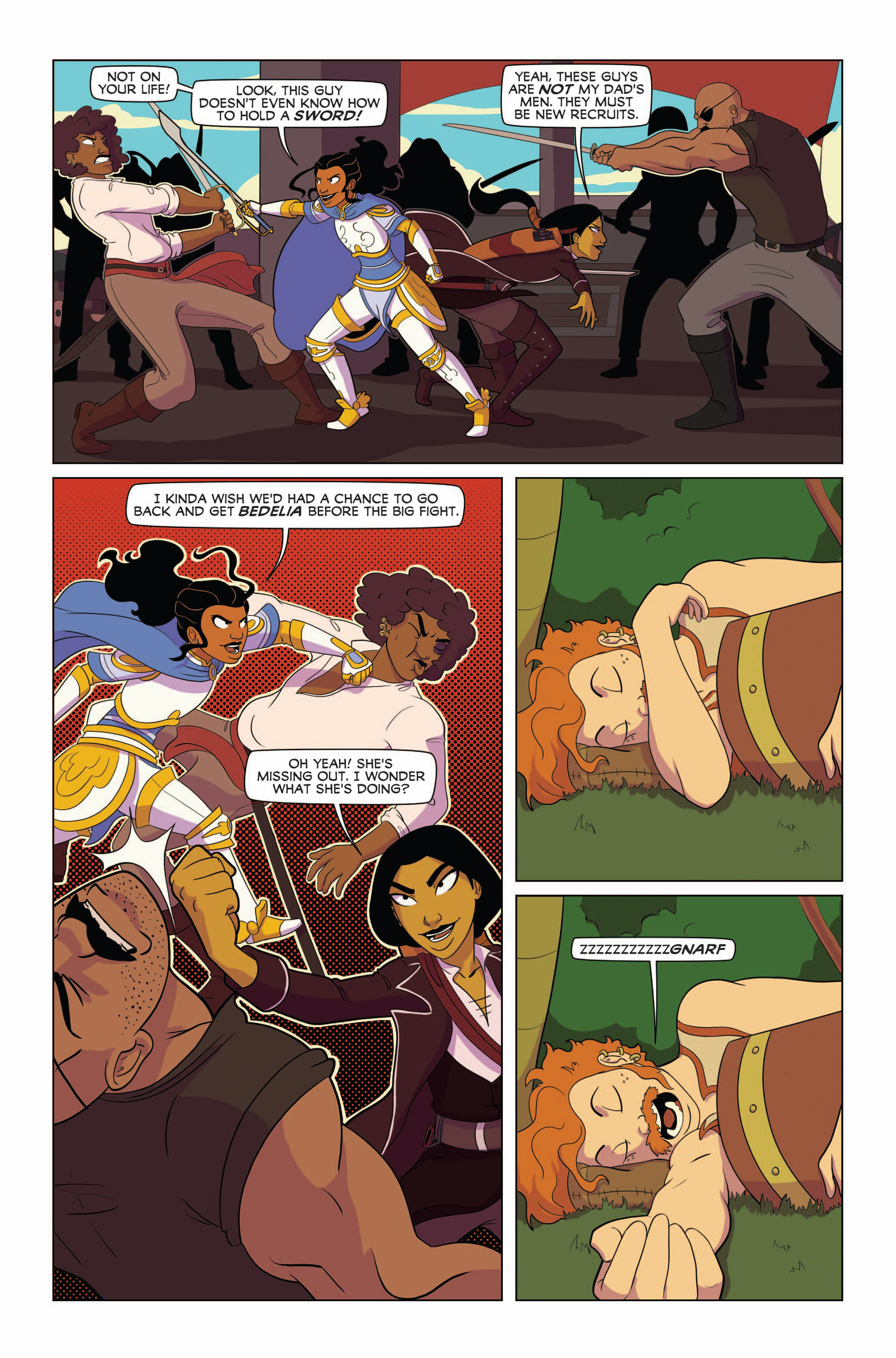 Read online Princeless: The Pirate Princess comic -  Issue # Full - 89