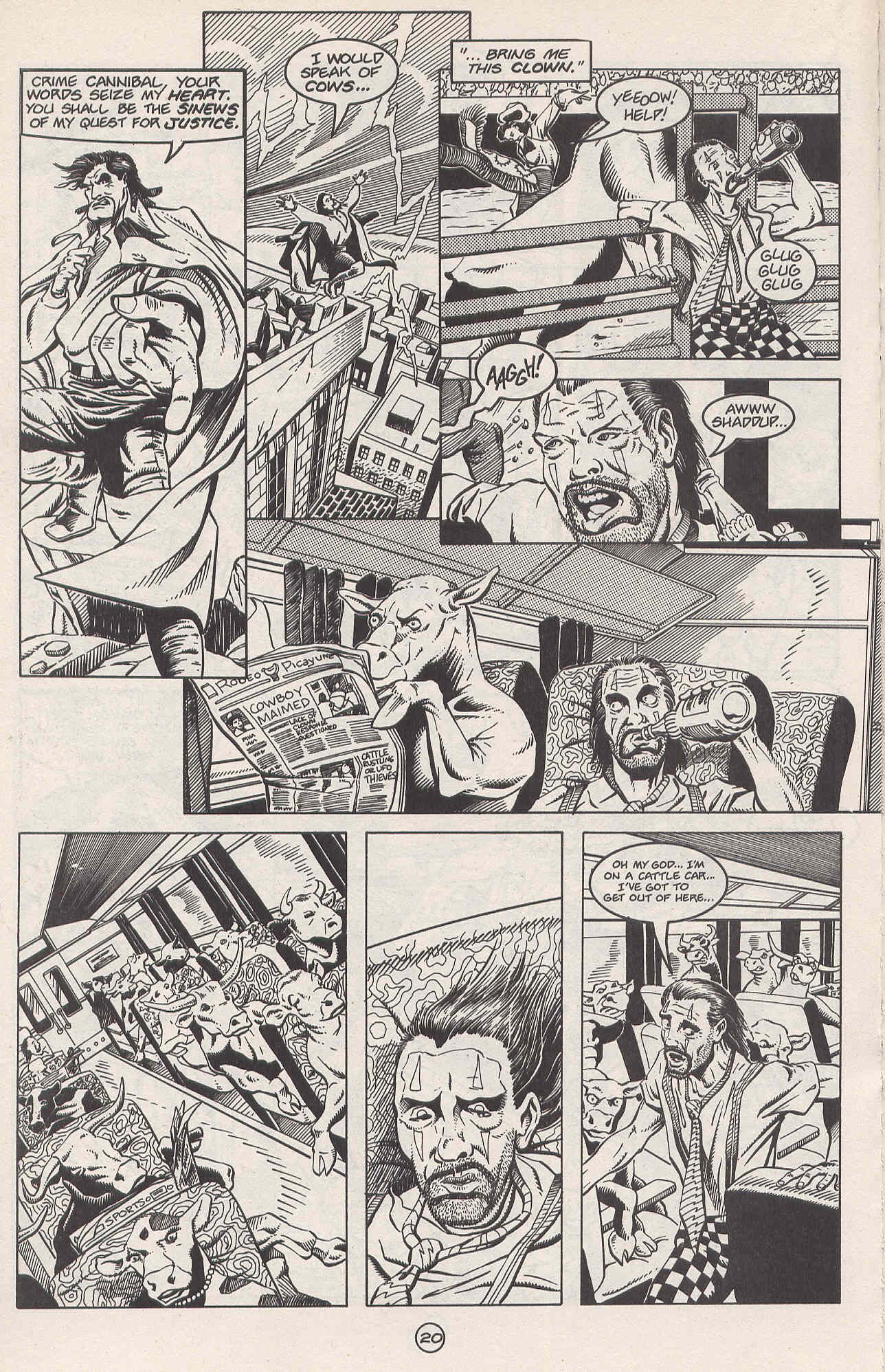 Read online Man-Eating Cow comic -  Issue #2 - 21