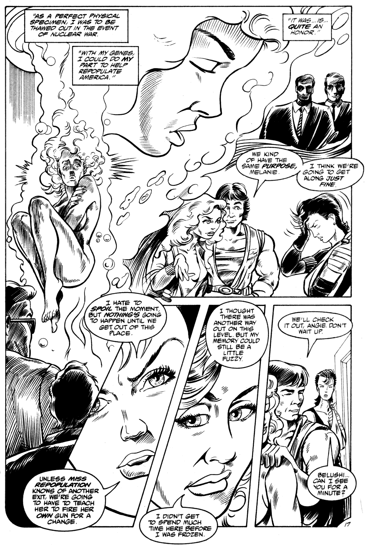 Read online Solo Ex-Mutants comic -  Issue #6 - 19
