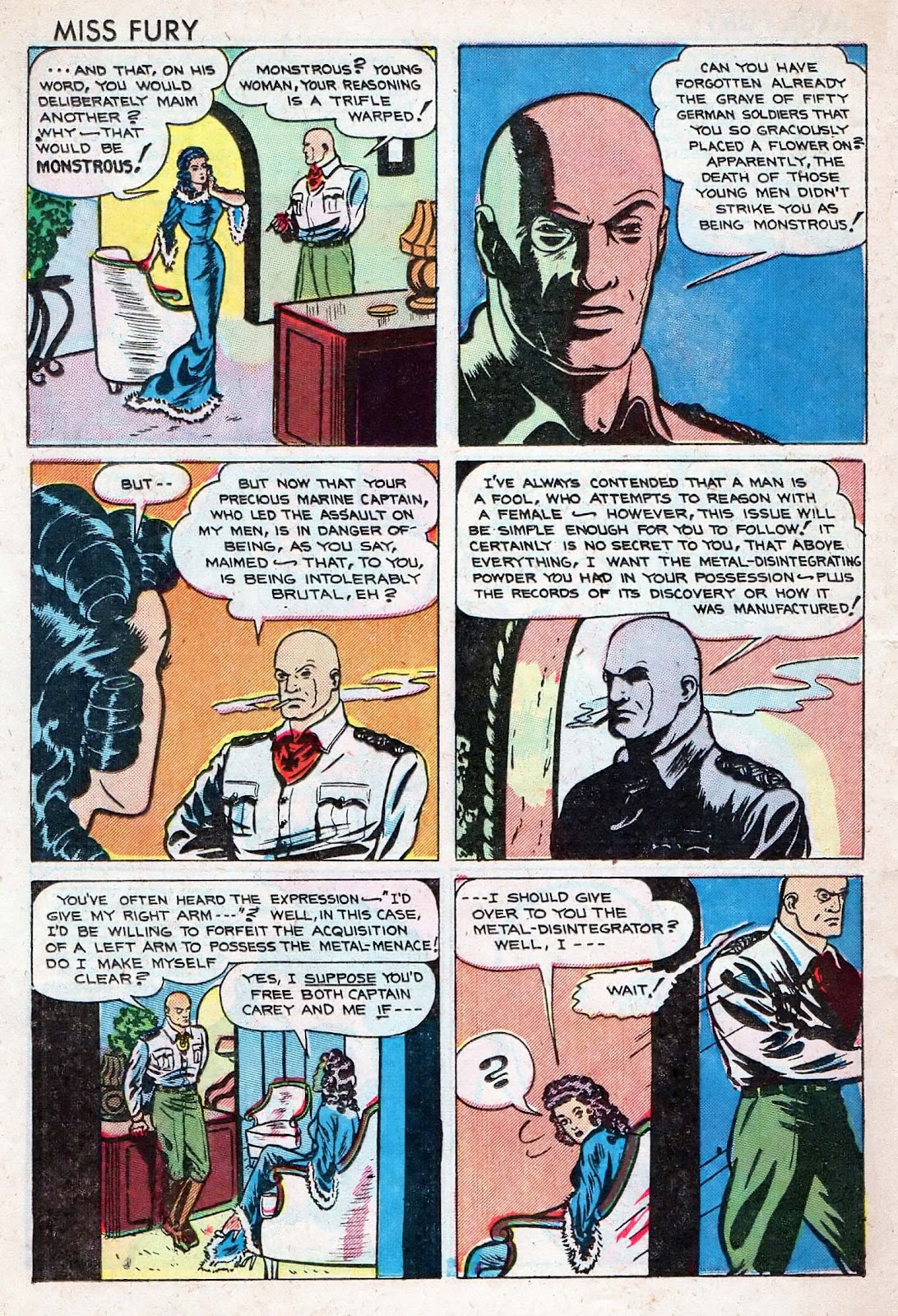Miss Fury (1942) issue 5 - Page 36