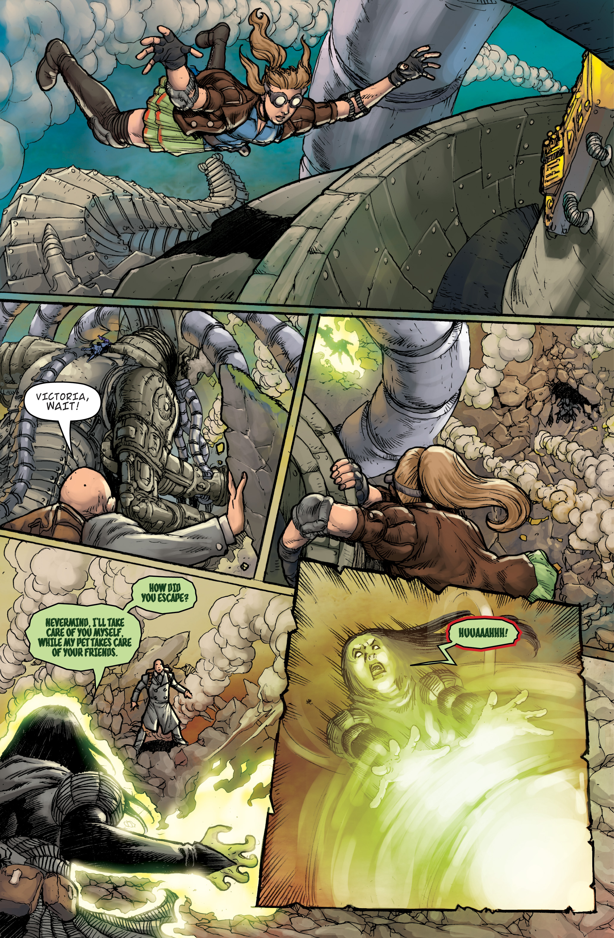 Read online The Steam Engines of Oz: The Geared Leviathan comic -  Issue #3 - 19