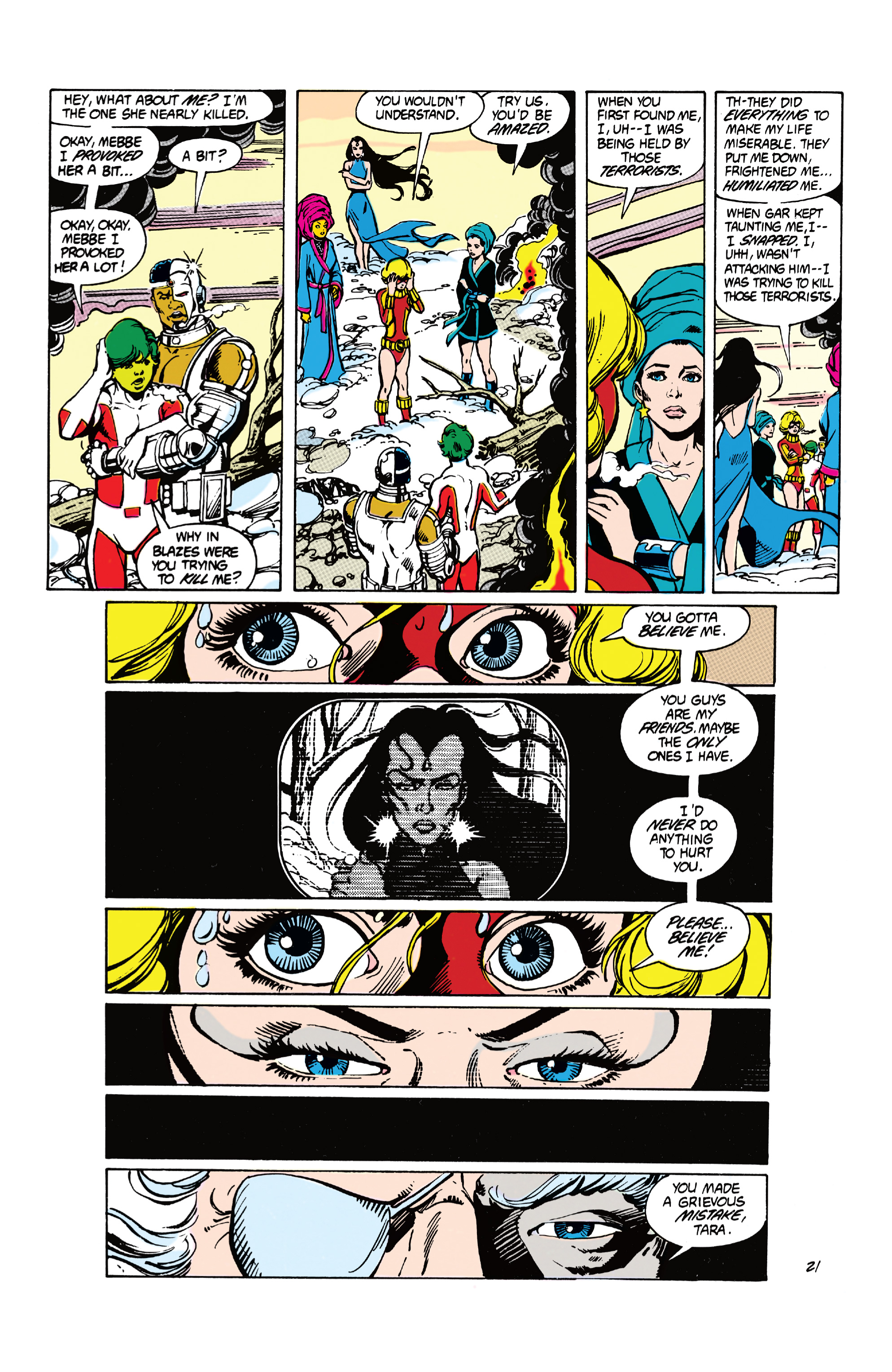 Read online Tales of the Teen Titans comic -  Issue #42 - 22