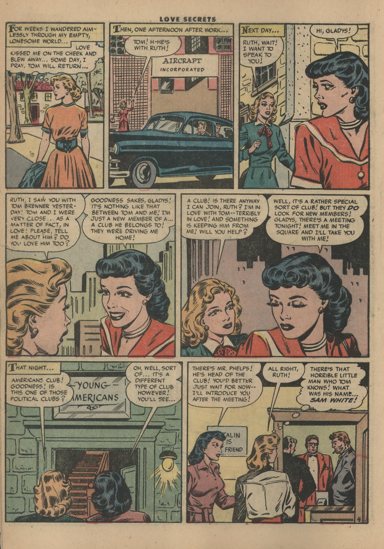 Read online Love Secrets (1953) comic -  Issue #32 - 6