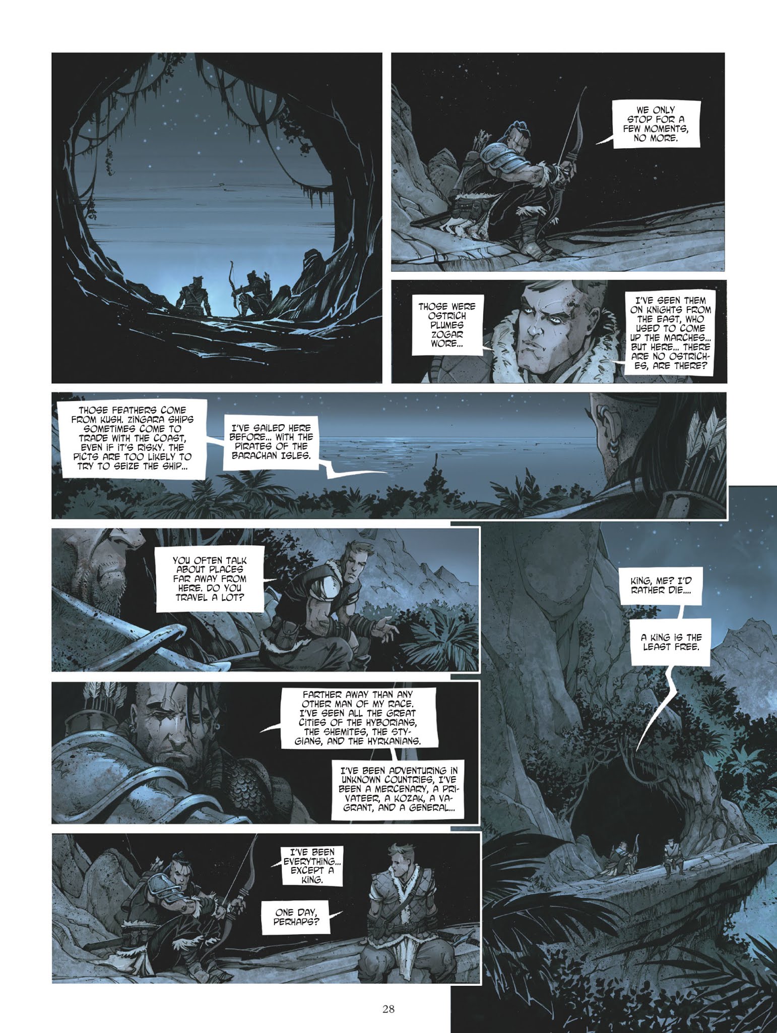 Read online Conan le Cimmérien - La Reine de la côte noire comic -  Issue #3 - 30