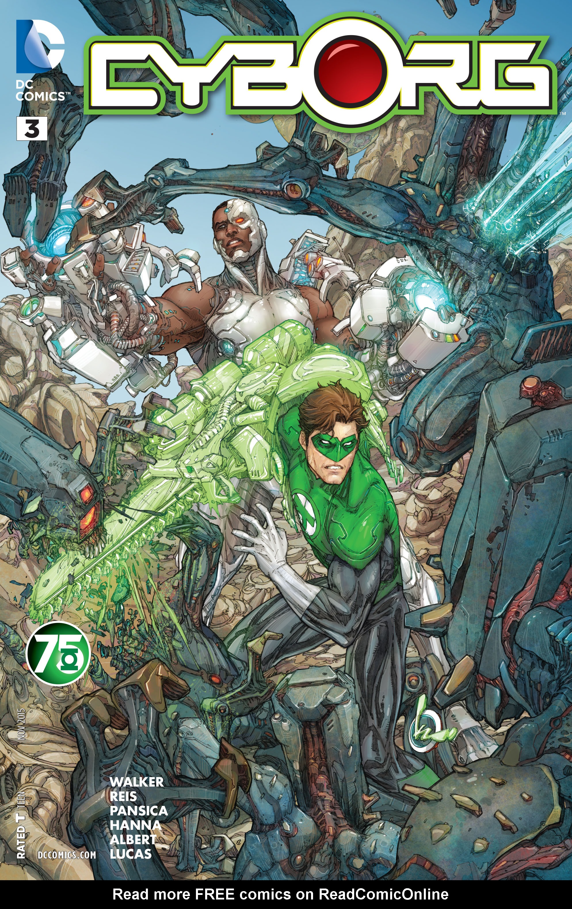 Read online Cyborg (2015) comic -  Issue #3 - 3