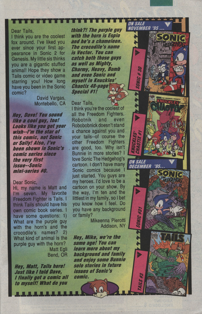 Read online Tails comic -  Issue #2 - 33