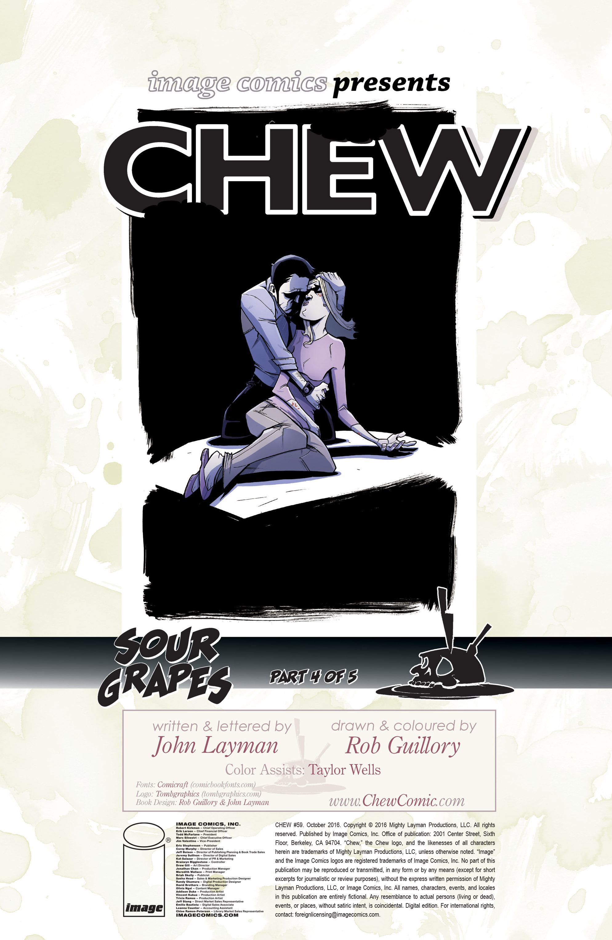 Read online Chew comic -  Issue #59 - 2
