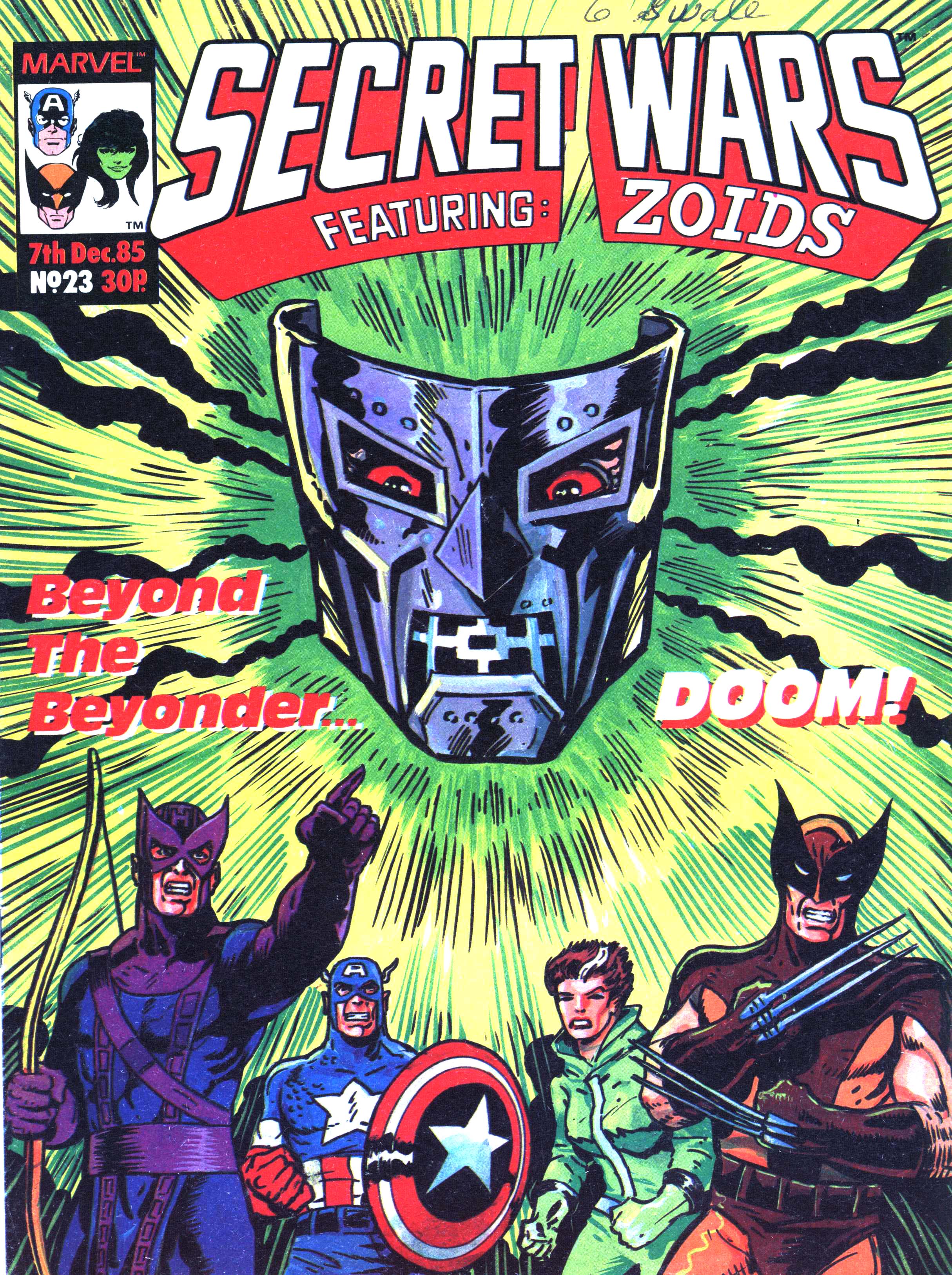 Read online Secret Wars (1985) comic -  Issue #23 - 1
