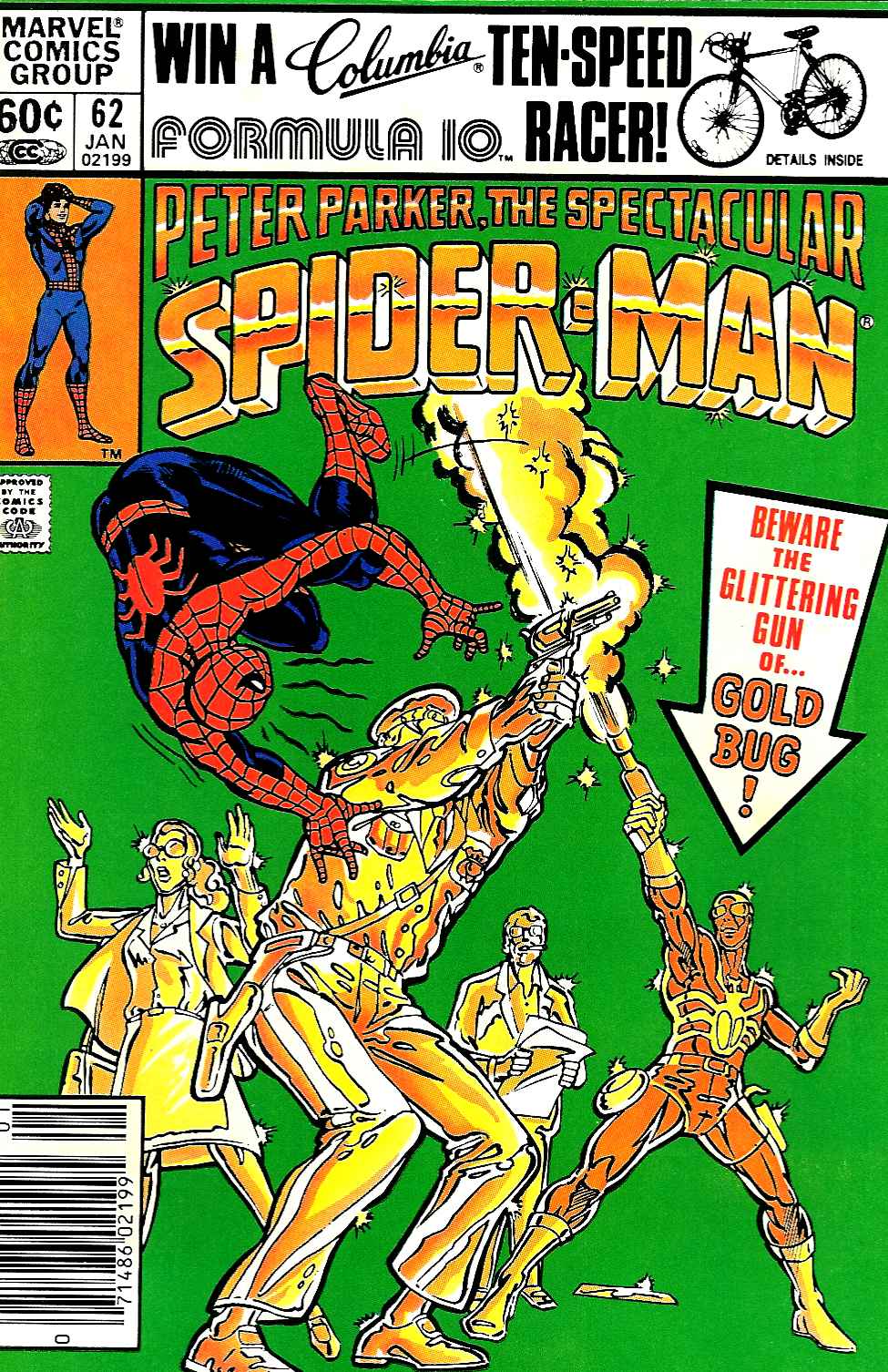 Read online The Spectacular Spider-Man (1976) comic -  Issue #62 - 1