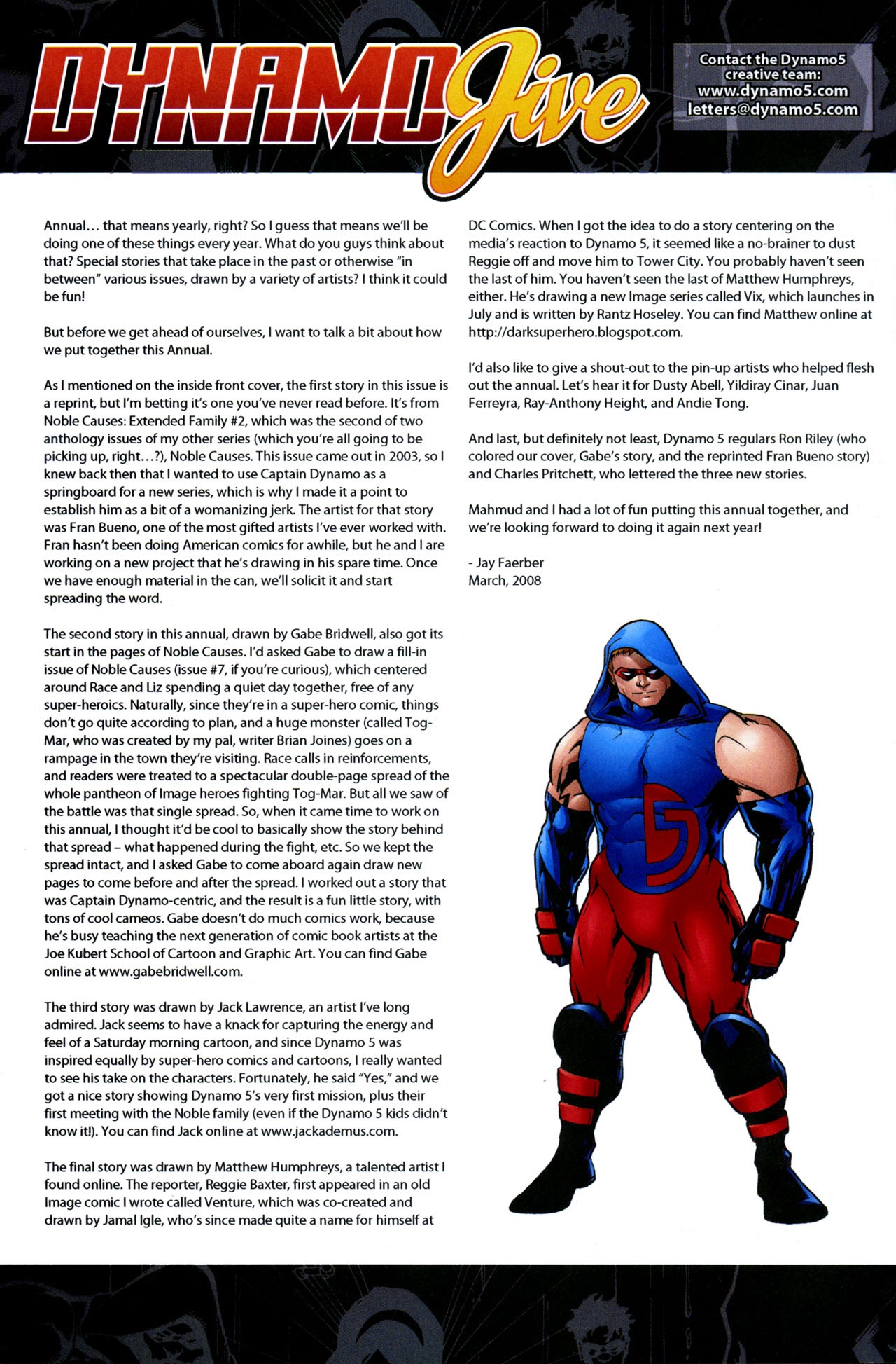 Read online Dynamo 5 Annual comic -  Issue # Full - 53