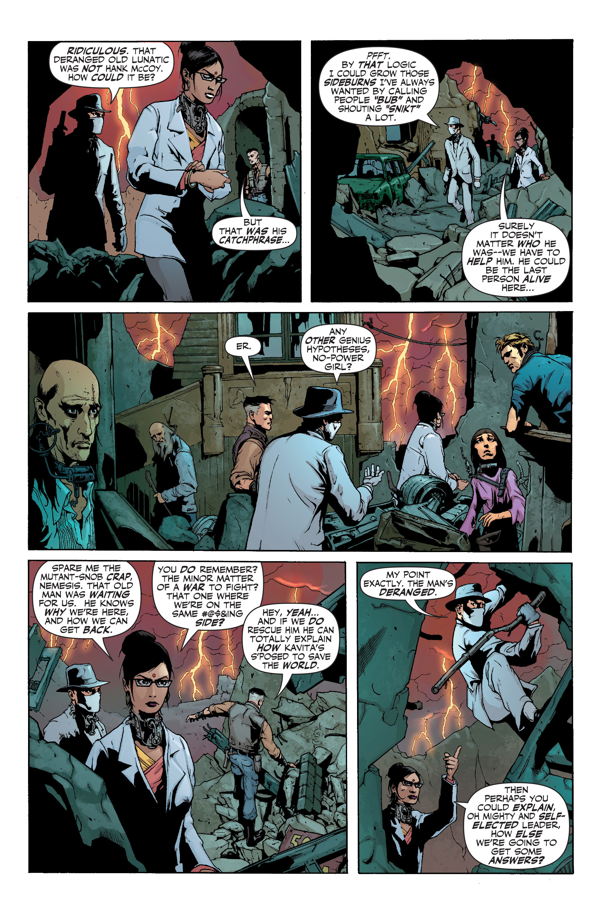 Read online X-Men: Blind Science comic -  Issue # Full - 12
