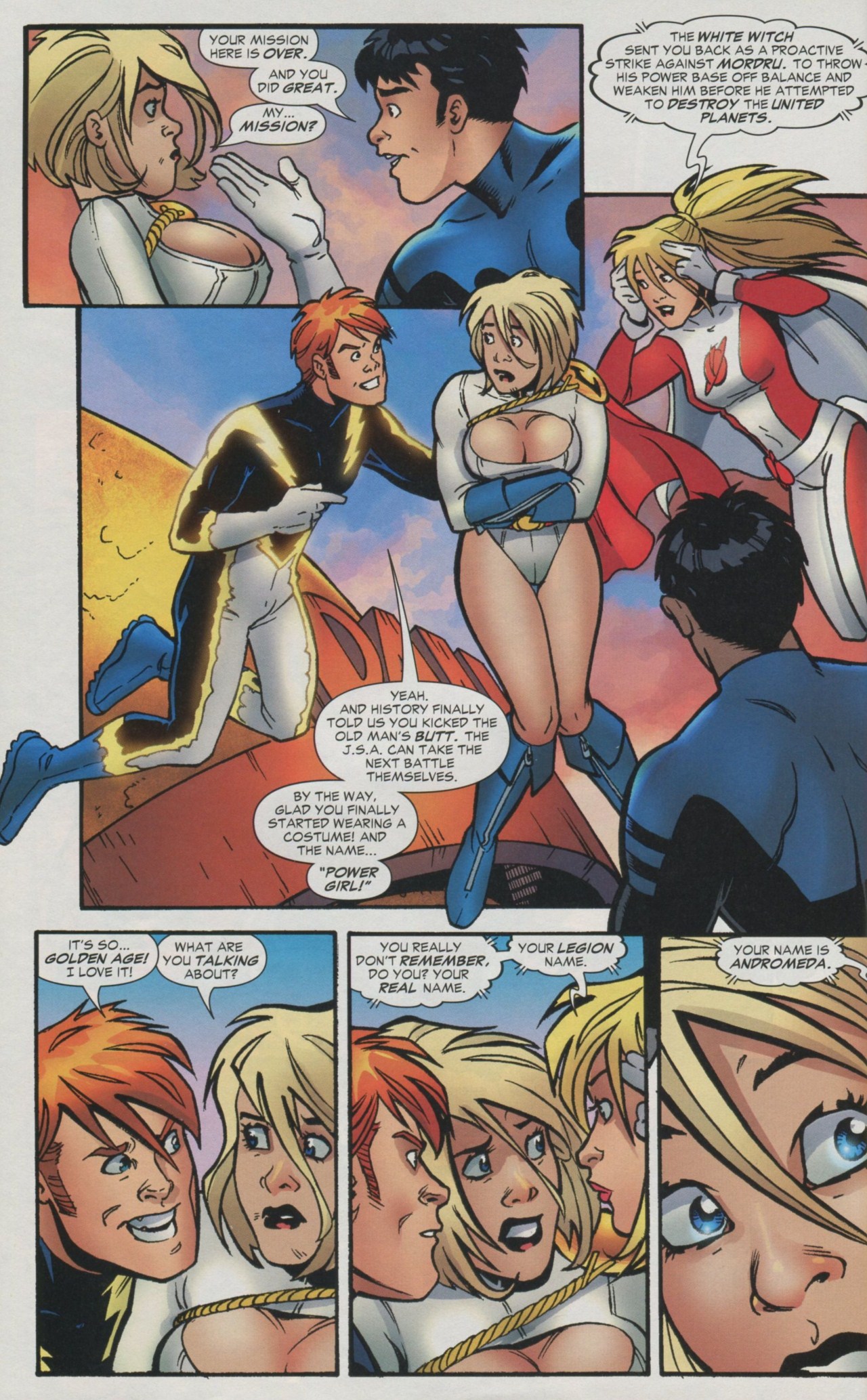 Read online Power Girl (2006) comic -  Issue # TPB - 115