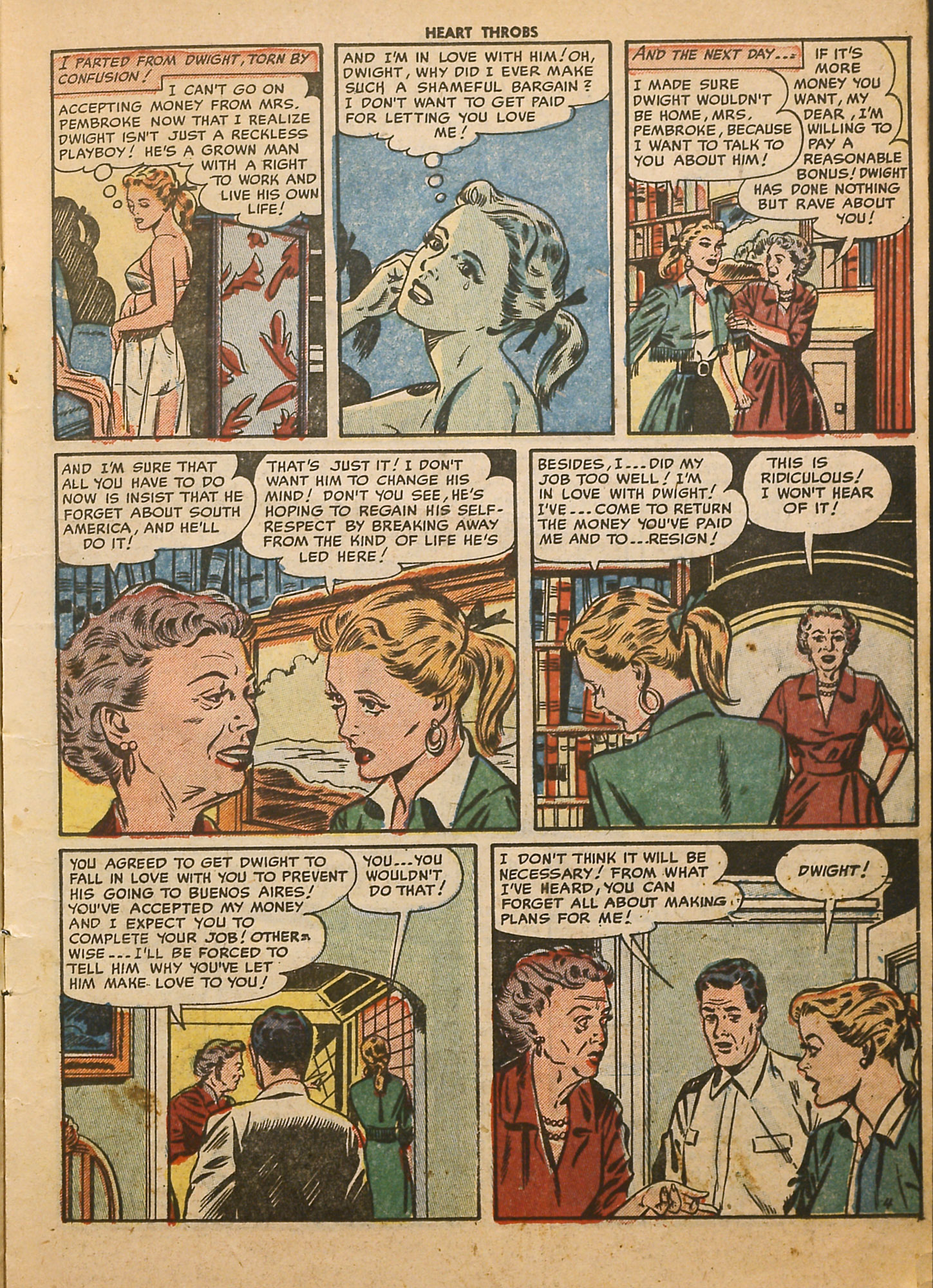 Read online Heart Throbs comic -  Issue #20 - 15