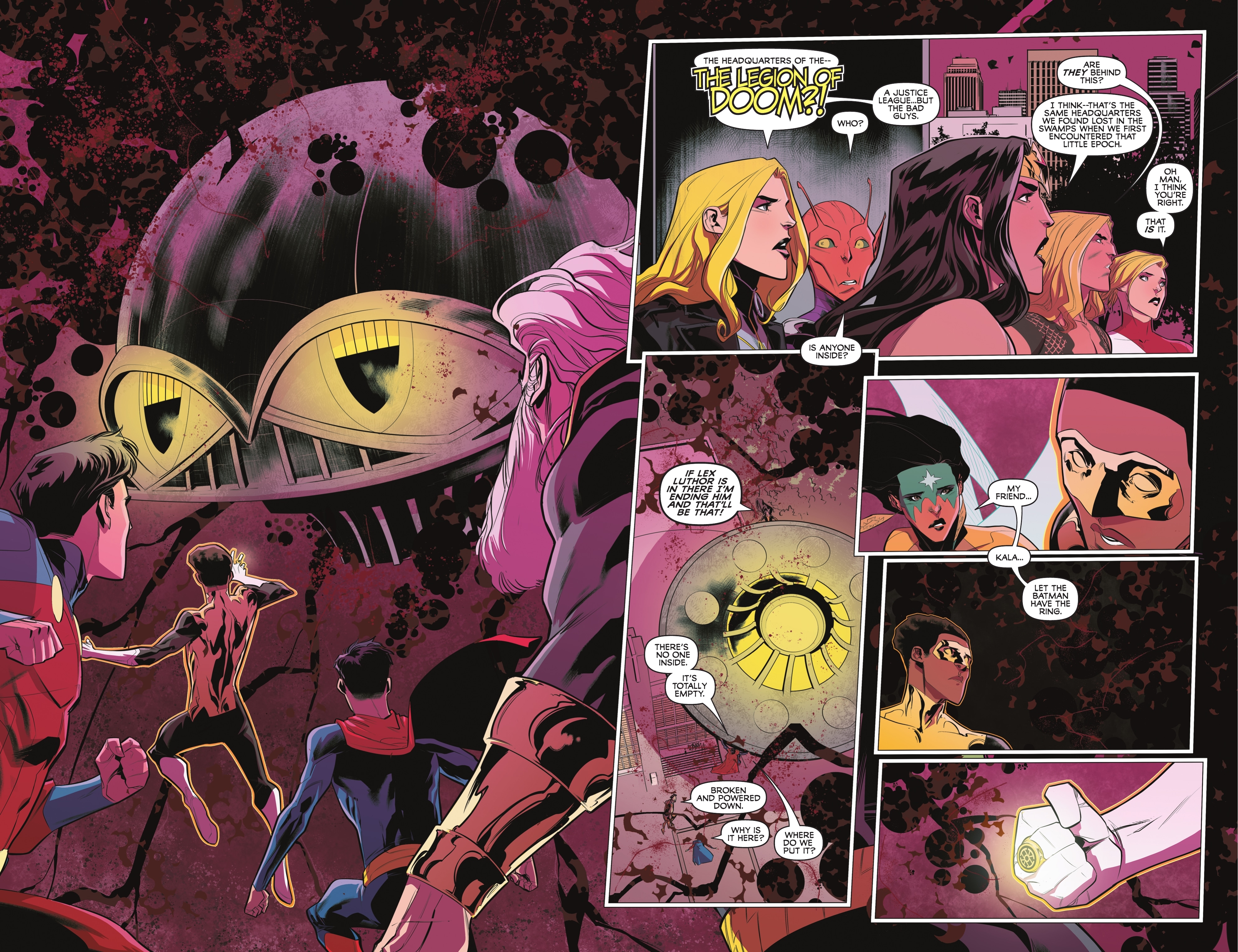 Read online Justice League vs. The Legion of Super-Heroes comic -  Issue #5 - 8