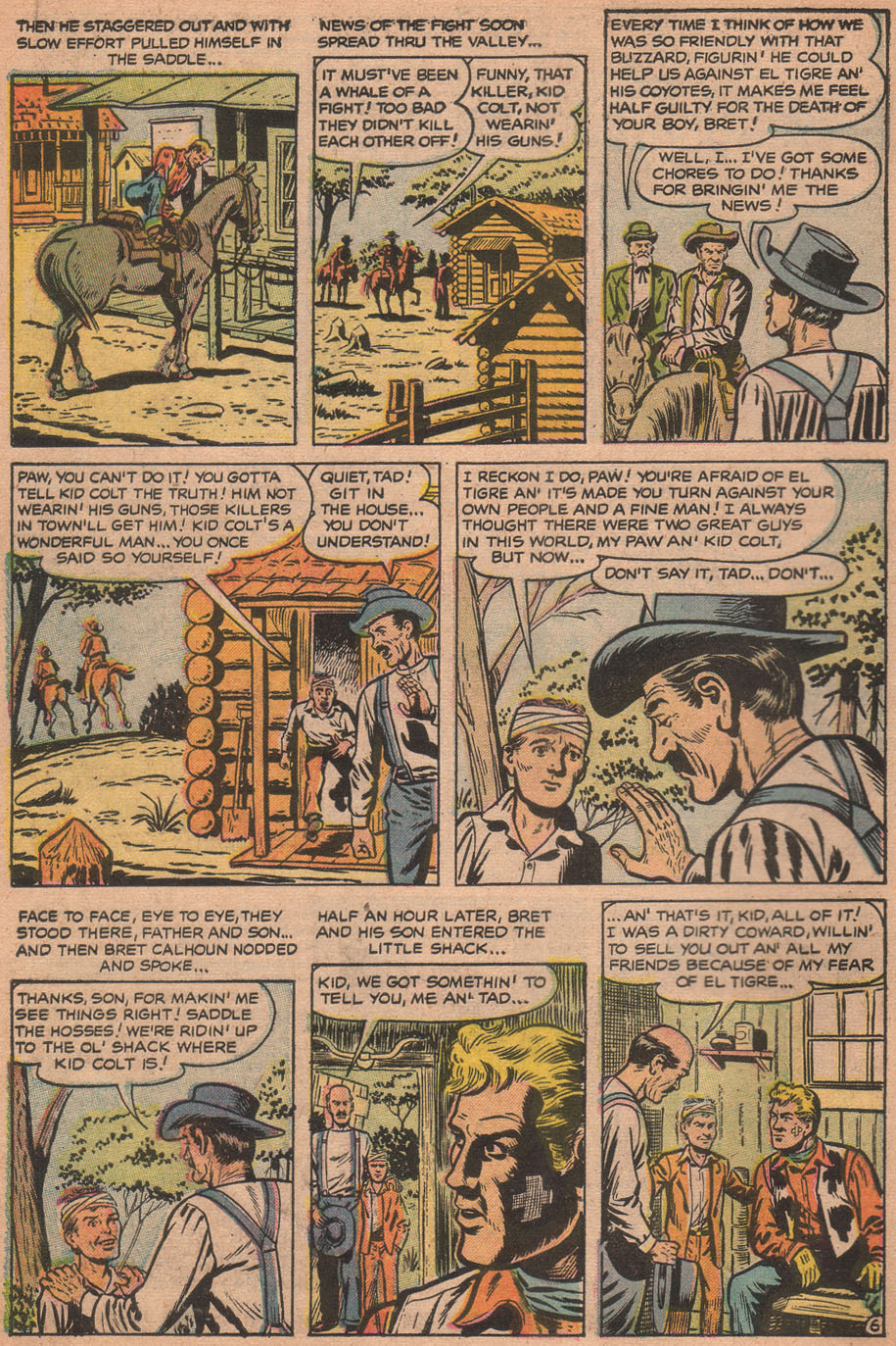 Read online Kid Colt Outlaw comic -  Issue #34 - 8
