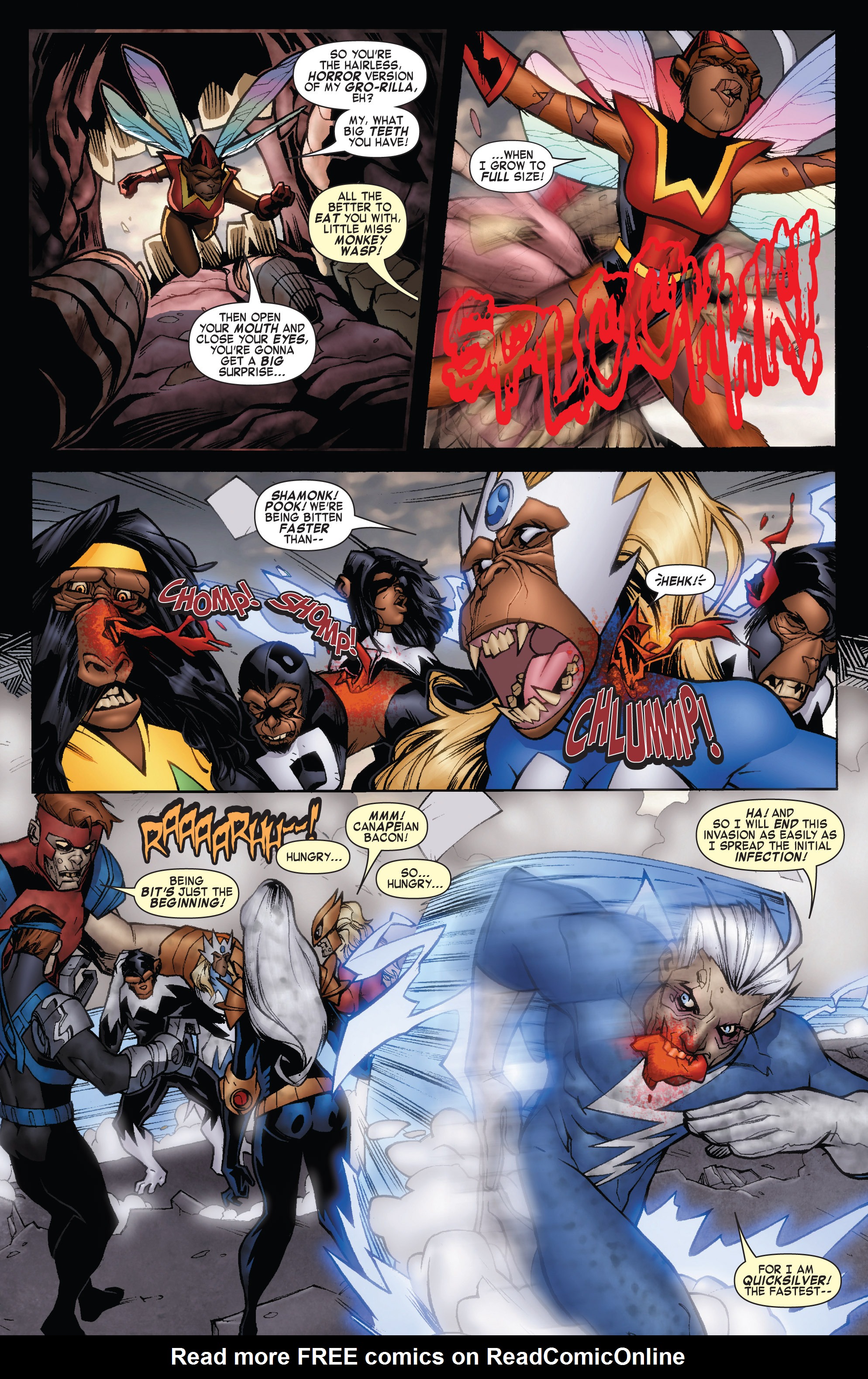 Read online Marvel Zombies: Evil Evolution comic -  Issue # Full - 17