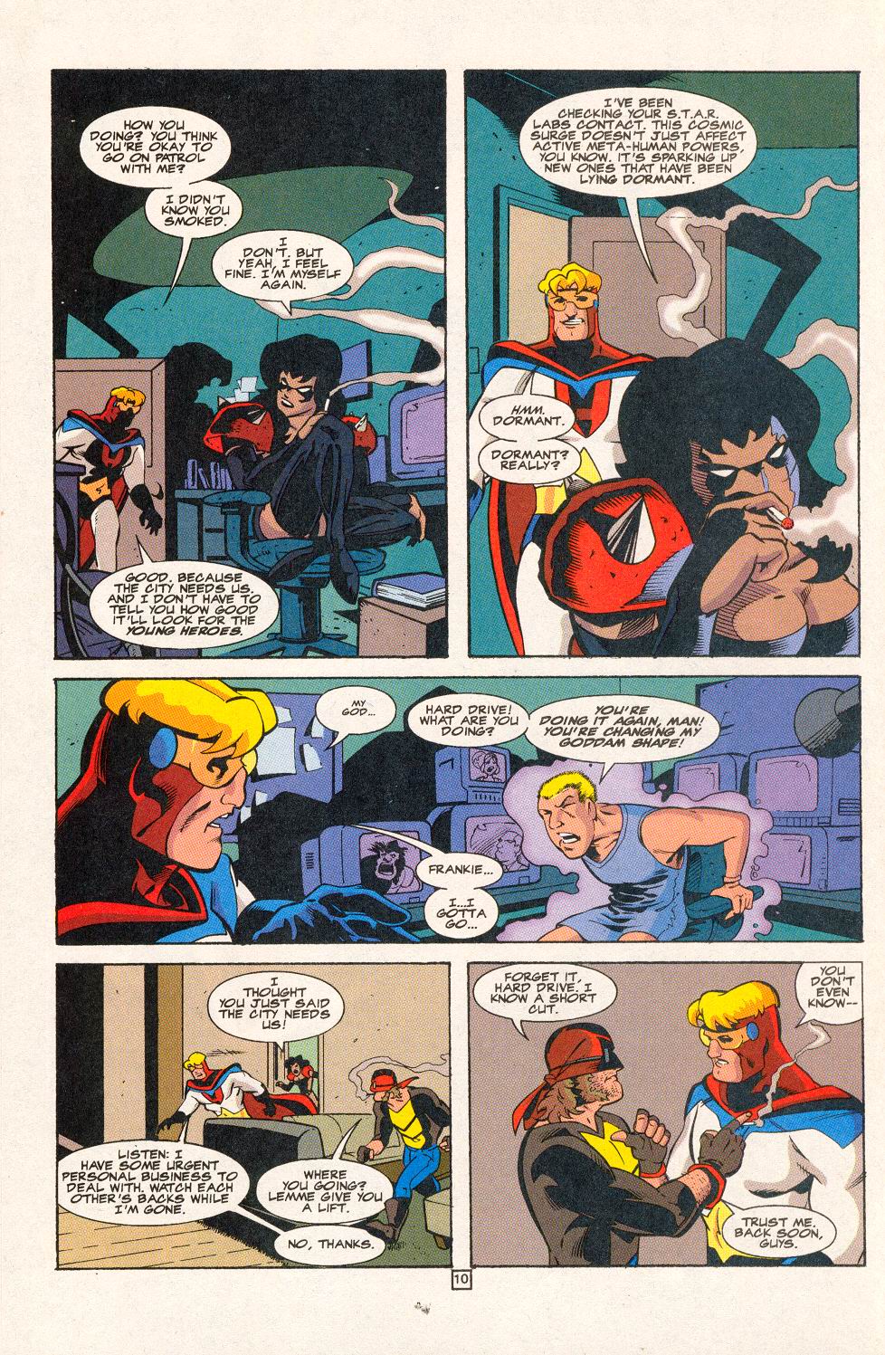 Read online Young Heroes in Love comic -  Issue #5 - 11