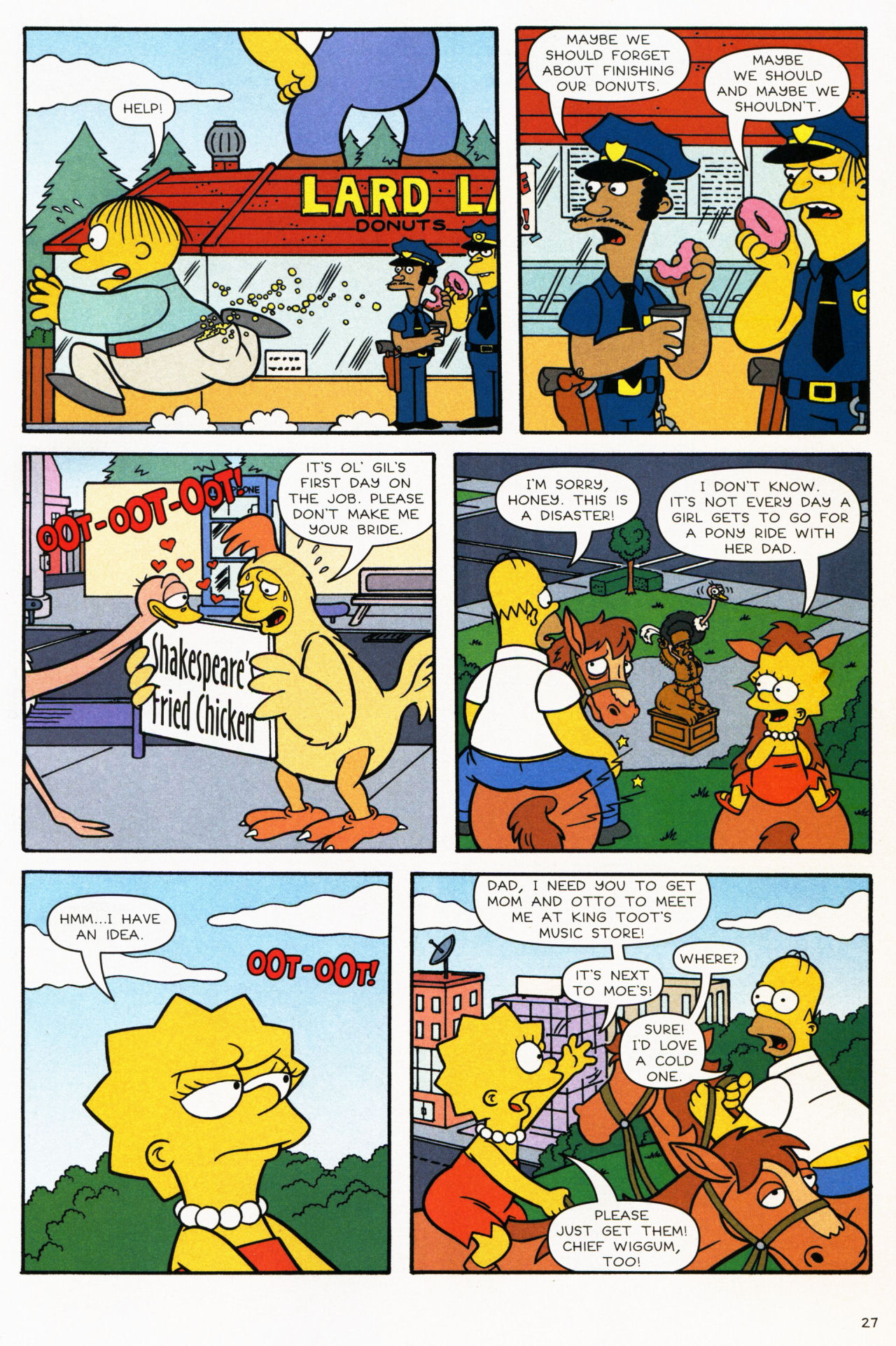 Read online Simpsons Comics comic -  Issue #139 - 23