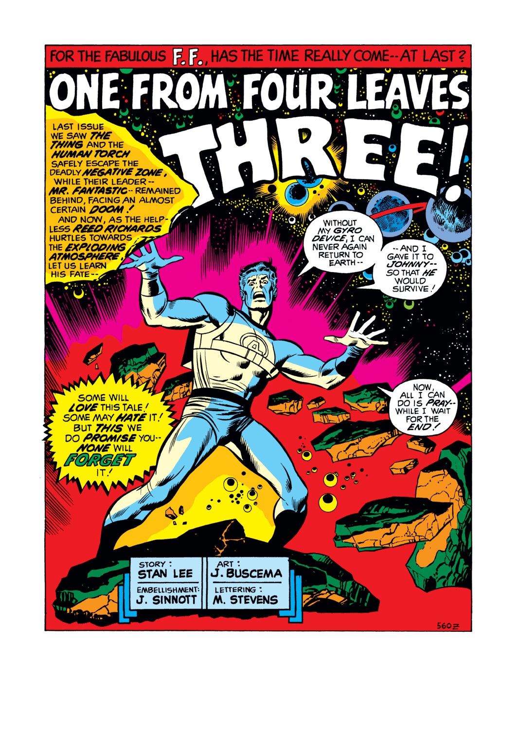 Read online Fantastic Four (1961) comic -  Issue #110 - 2