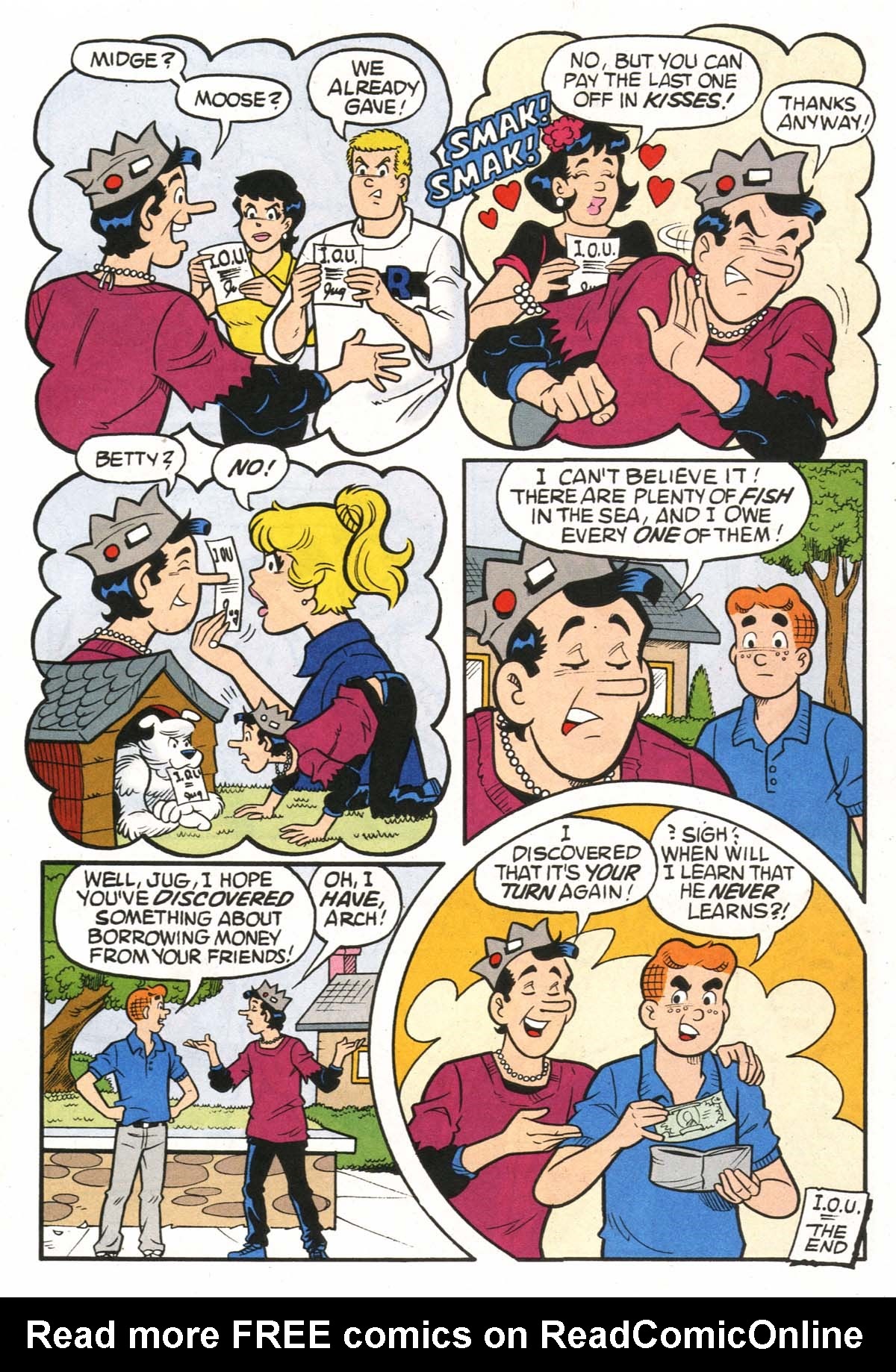 Read online Archie's Pal Jughead Comics comic -  Issue #144 - 19