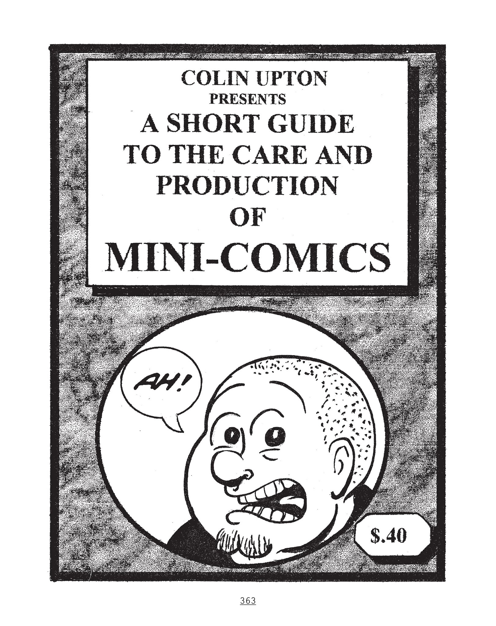 Read online Treasury of Mini Comics comic -  Issue # TPB 2 - 353