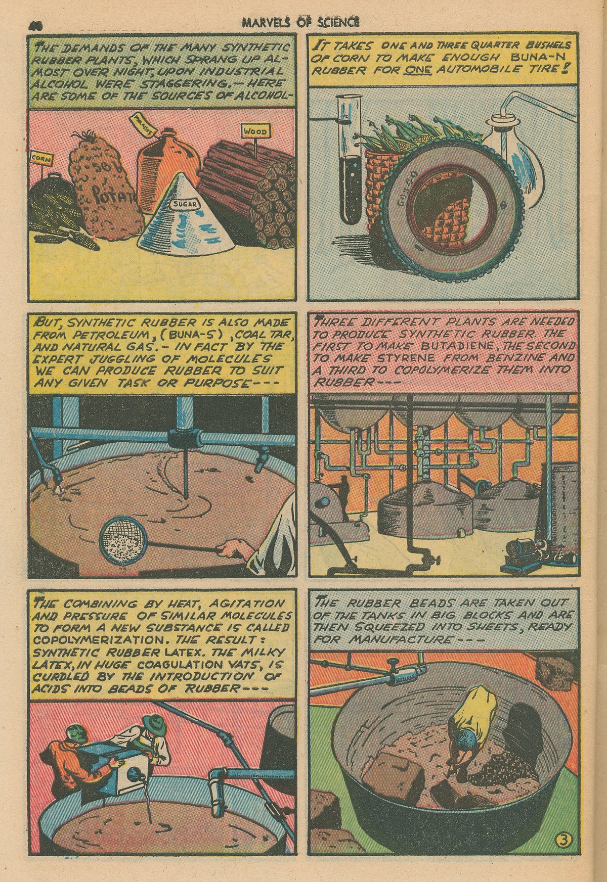 Read online Marvels Of Science comic -  Issue #3 - 48