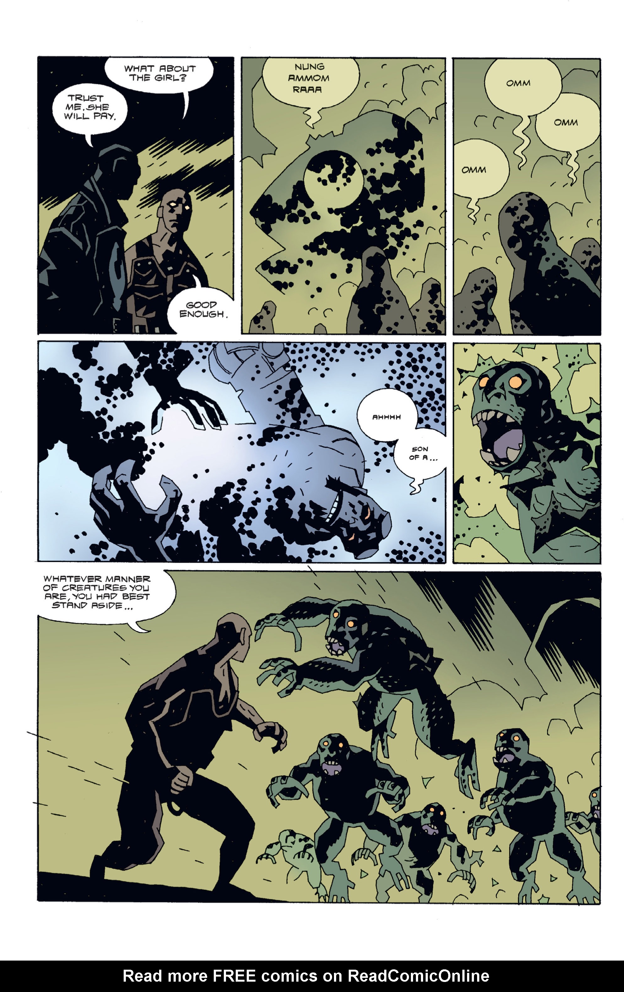 Read online Hellboy comic -  Issue #5 - 79