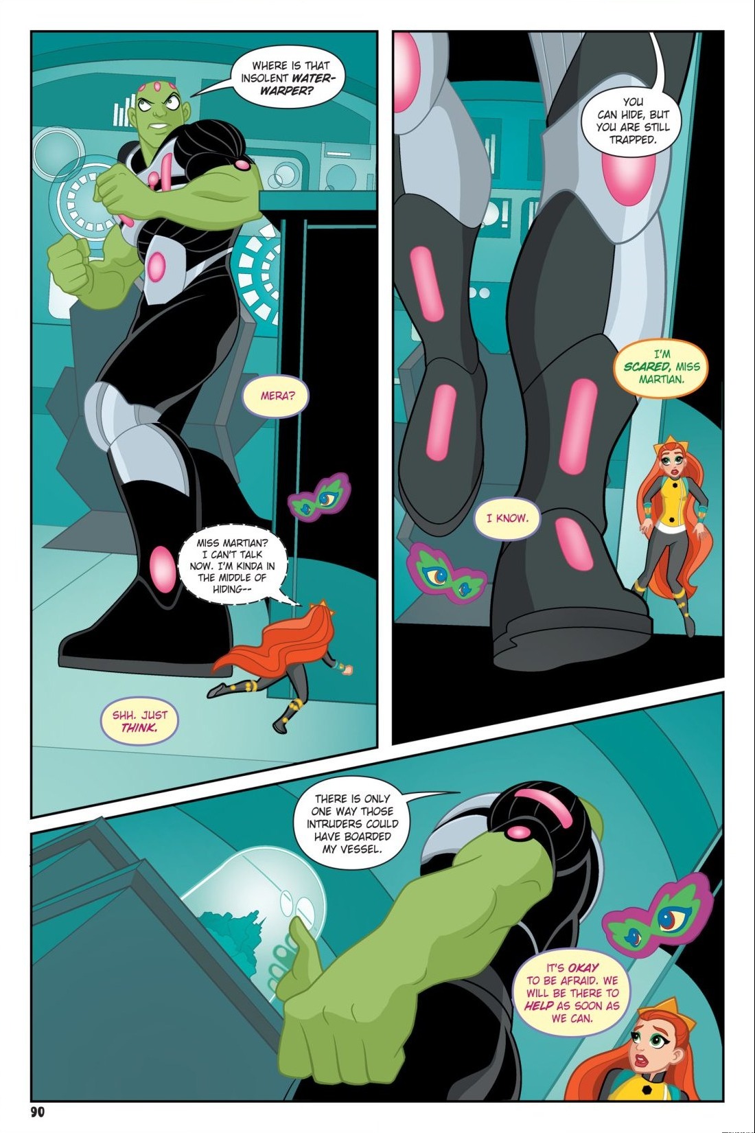 Read online DC Super Hero Girls: Search for Atlantis comic -  Issue # TPB - 88