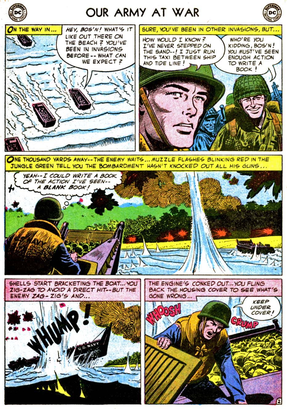 Read online Our Army at War (1952) comic -  Issue #44 - 28