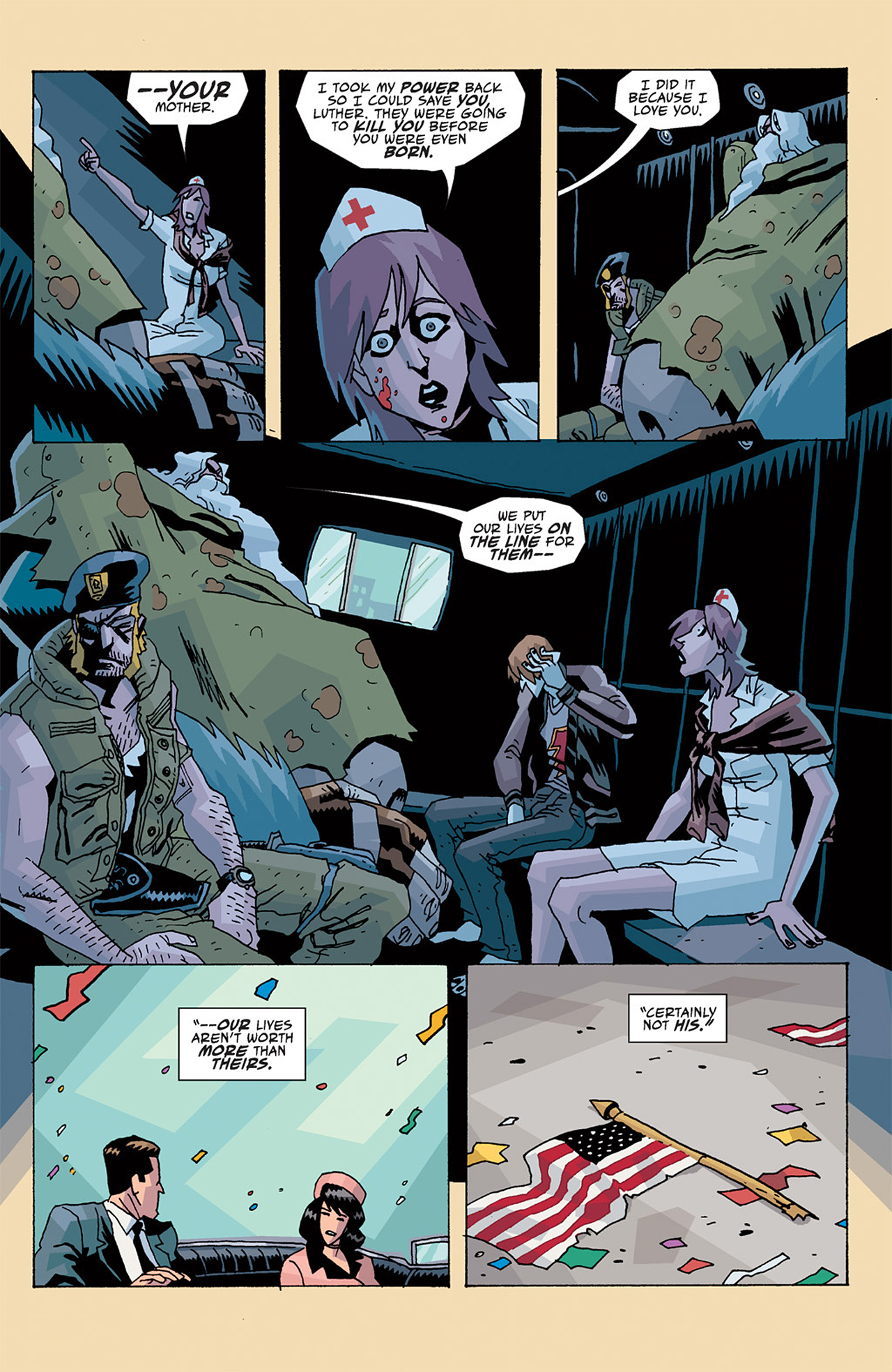 Read online The Umbrella Academy: Dallas comic -  Issue #6 - 14