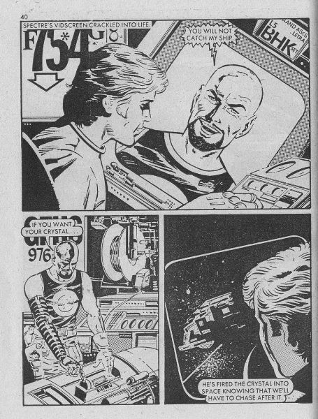 Read online Starblazer comic -  Issue #25 - 40