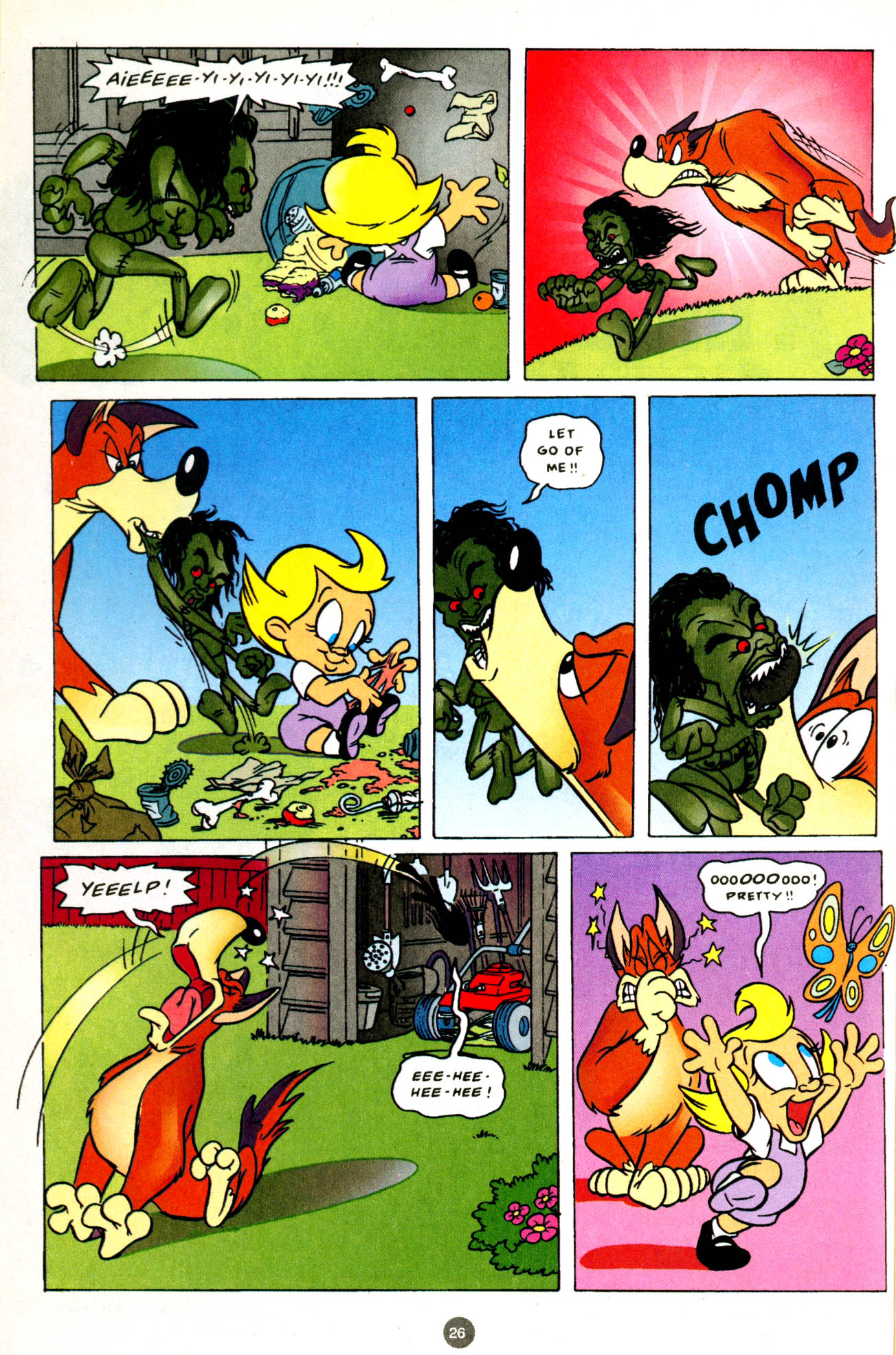 Read online Animaniacs comic -  Issue #26 - 19