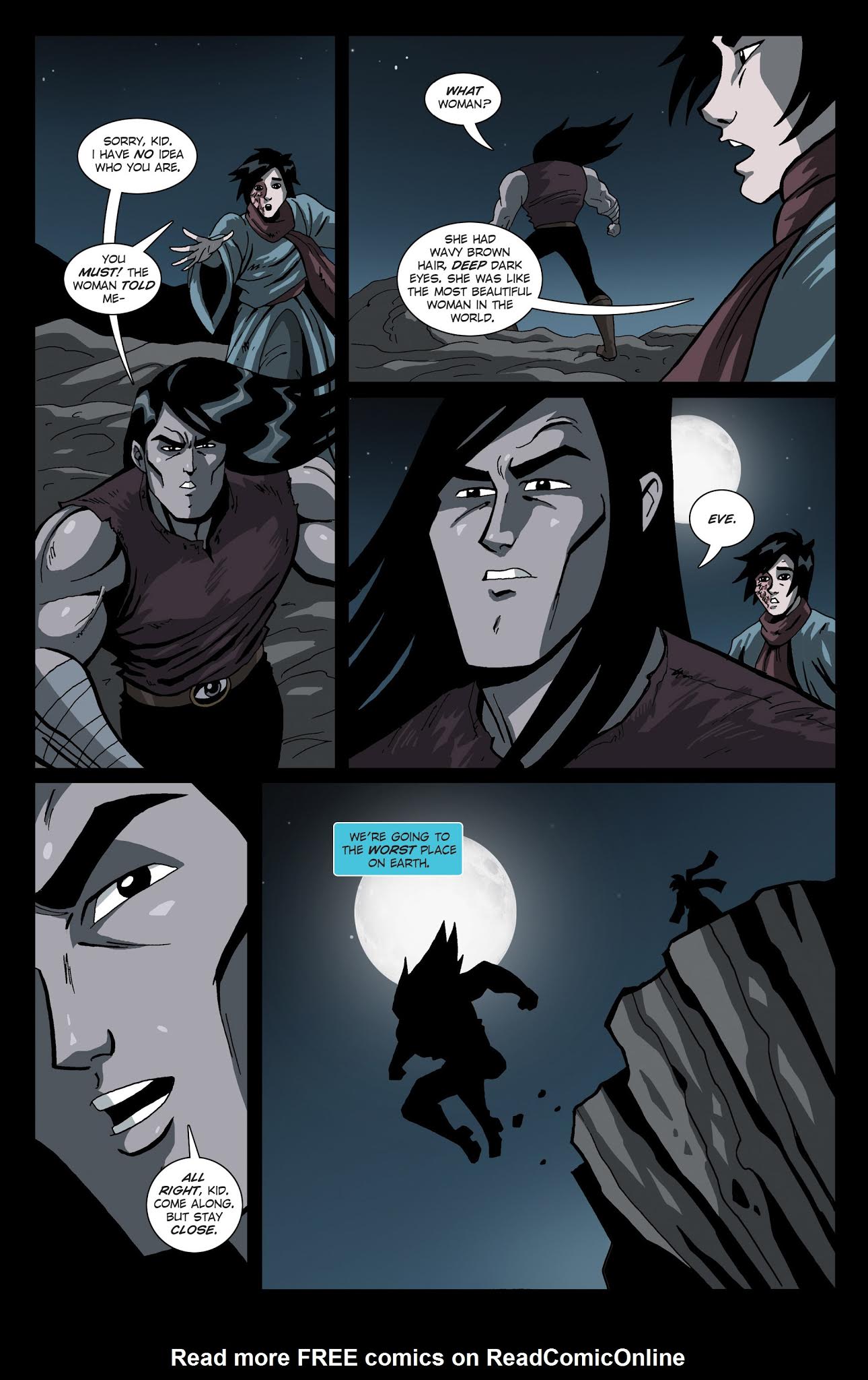 Read online [email protected]: The Blasphemy Throne comic -  Issue #5 - 7